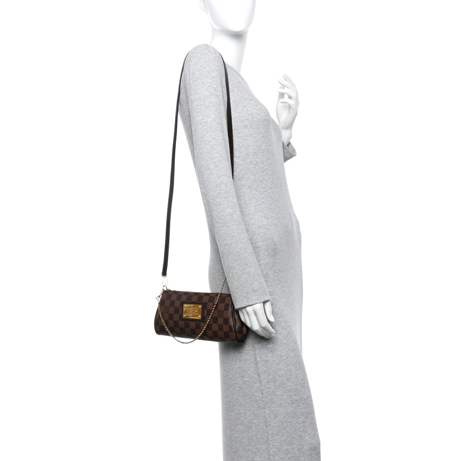 Damier Ebene Eva Clutch
