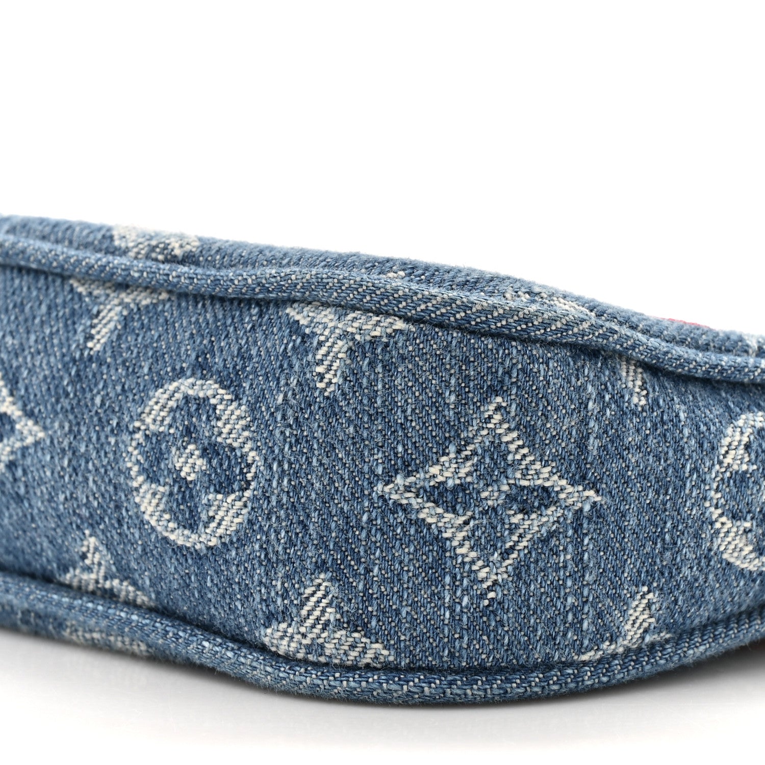 LV X TM Monogram Denim Cerises Pochette Accessories Blue