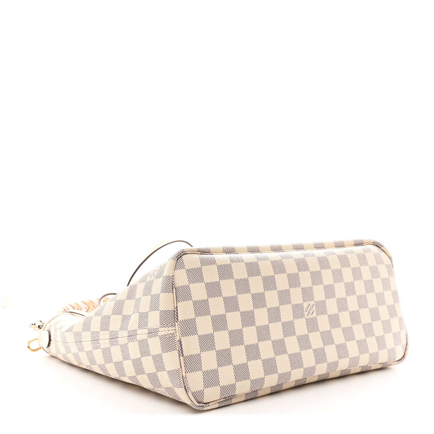Damier Azur Braided Neverfull MM Pink