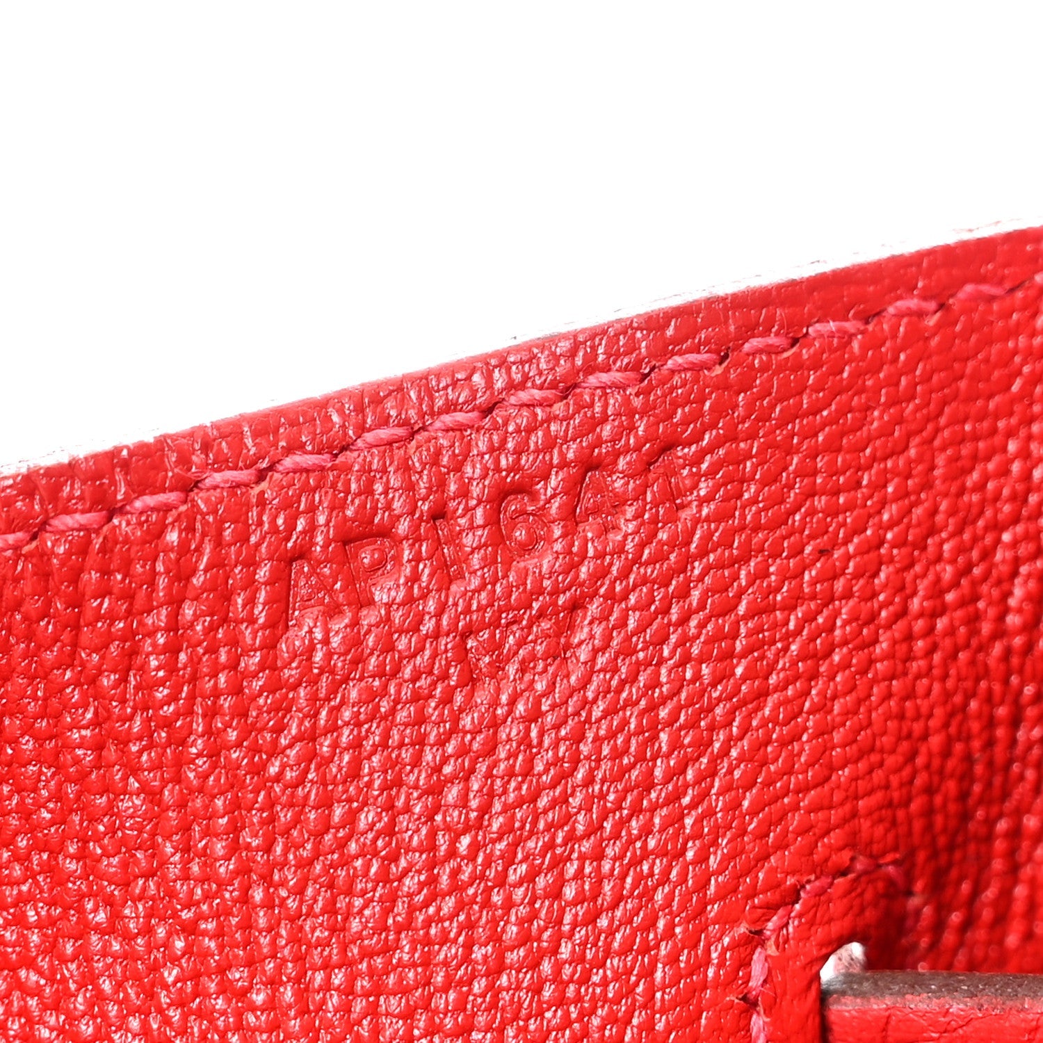 Taurillon Clemence BIRKIN 35 Rouge Casaque