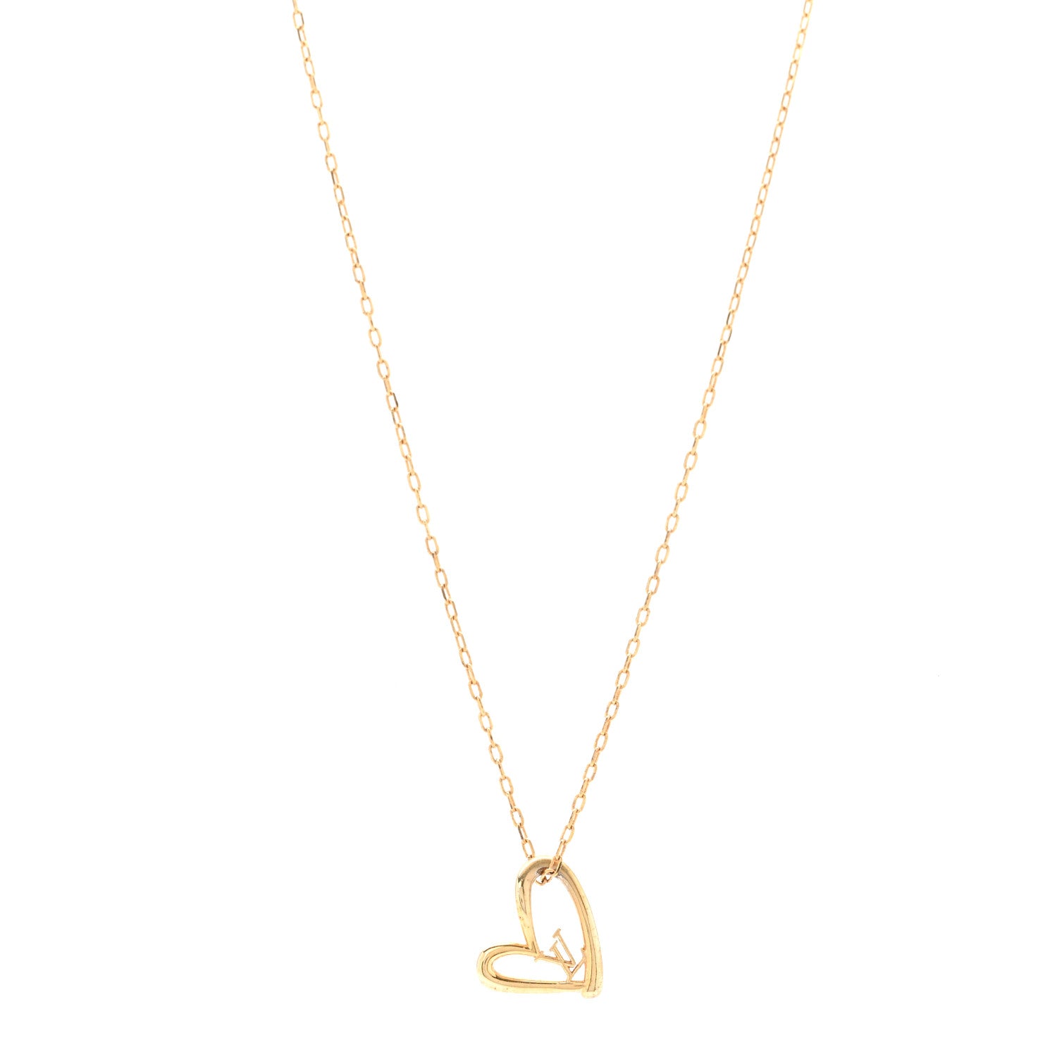 Metal Fall In Love Necklace