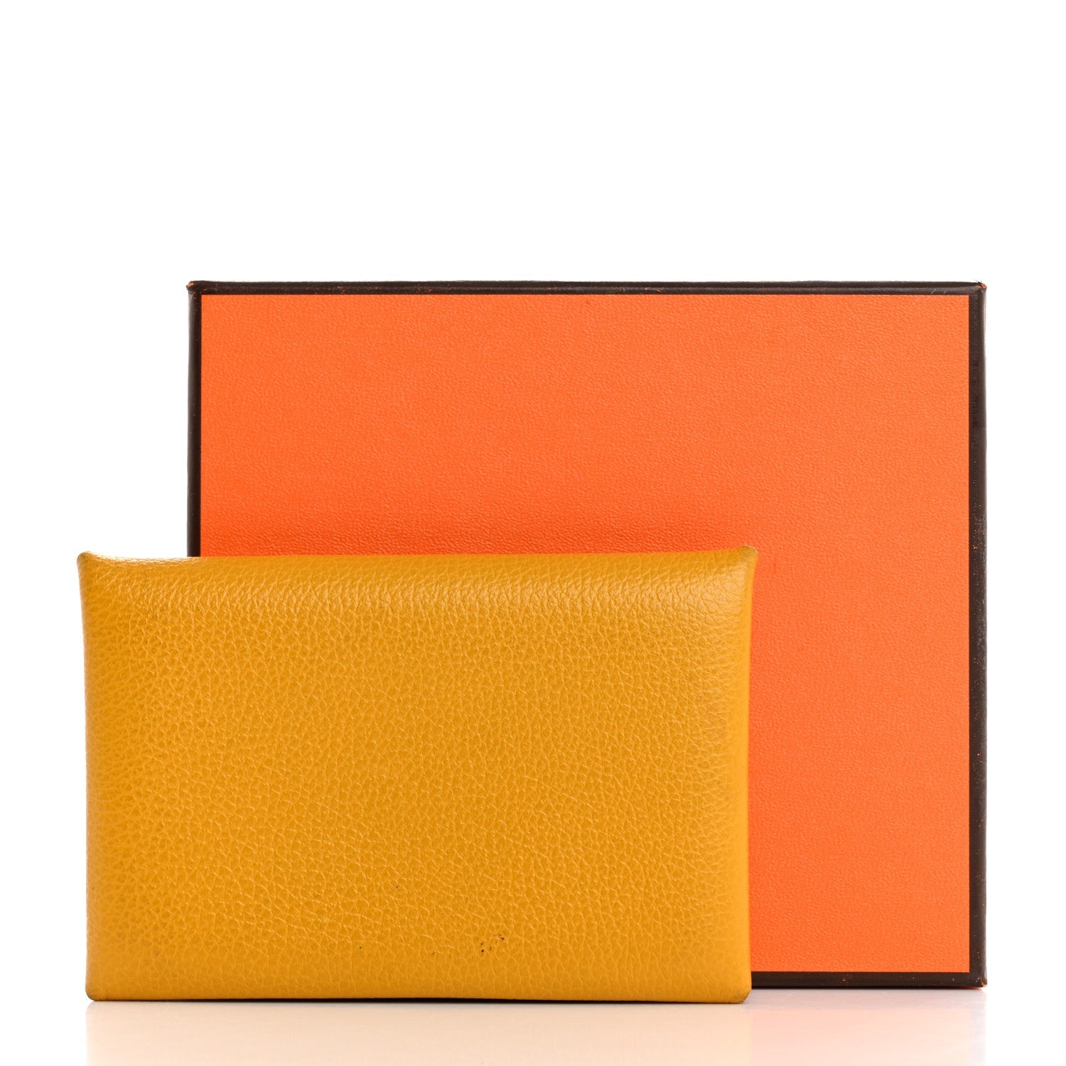 Evercolor Calvi Card Case Jaune Ambre