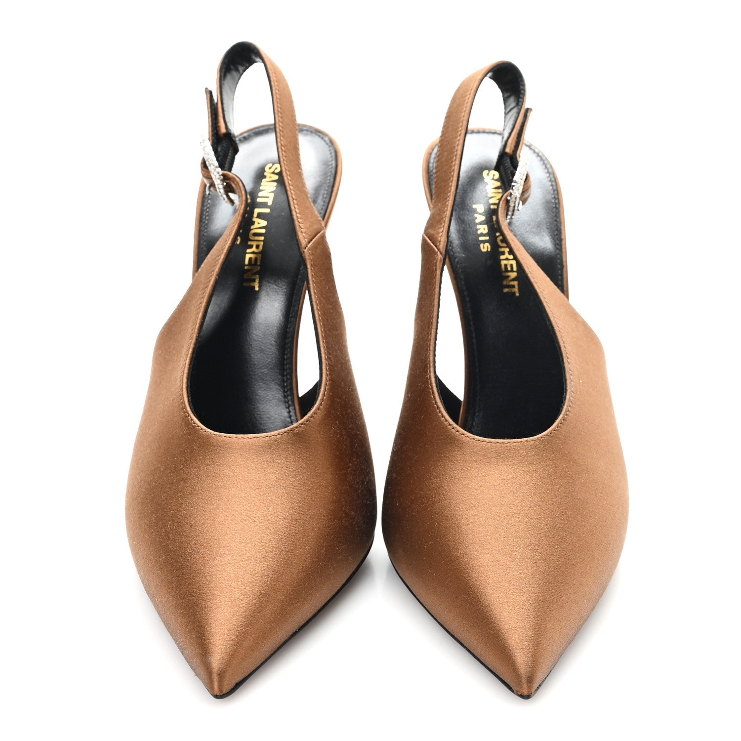 Silk Satin Yasmeen 115 Slingback Pumps 36.5 Alpen Mou
