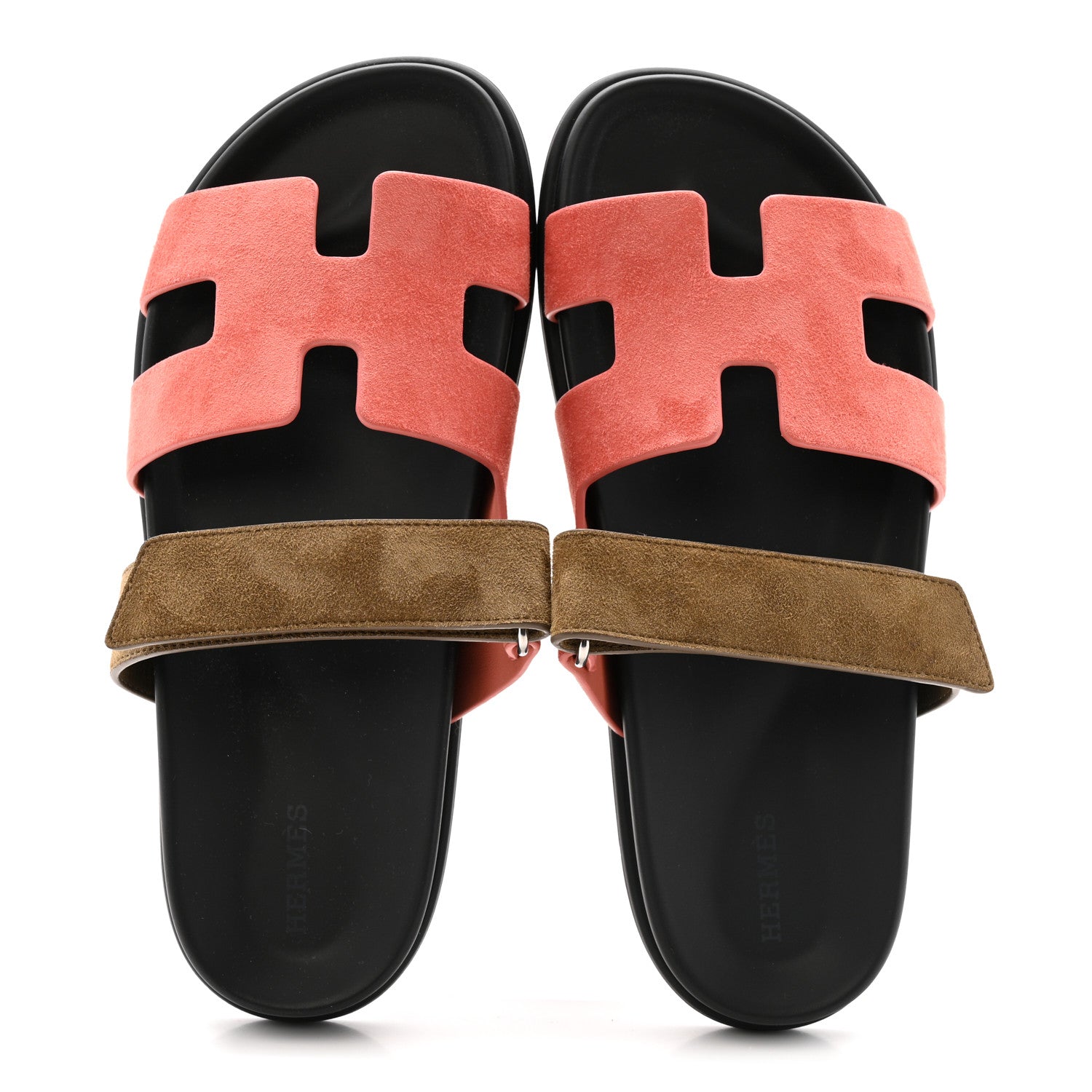 Suede Goatskin Womens Chypre Sandals 40 Rouge Tomette Terre Ambree