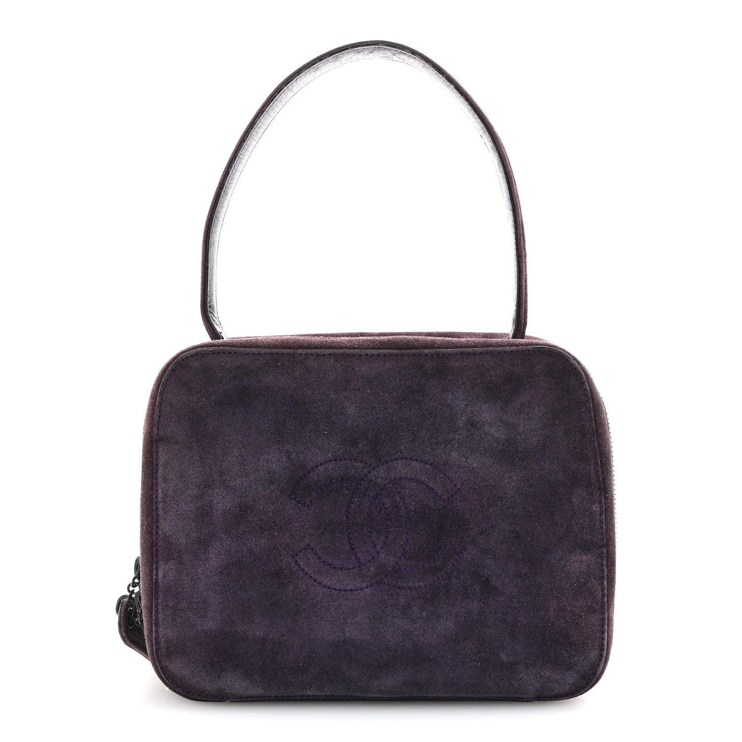 Suede CC Handbag Purple