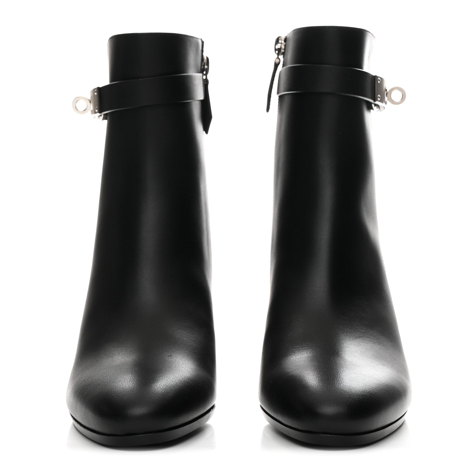 Calfskin Saint Germain Ankle Boots 35 Black