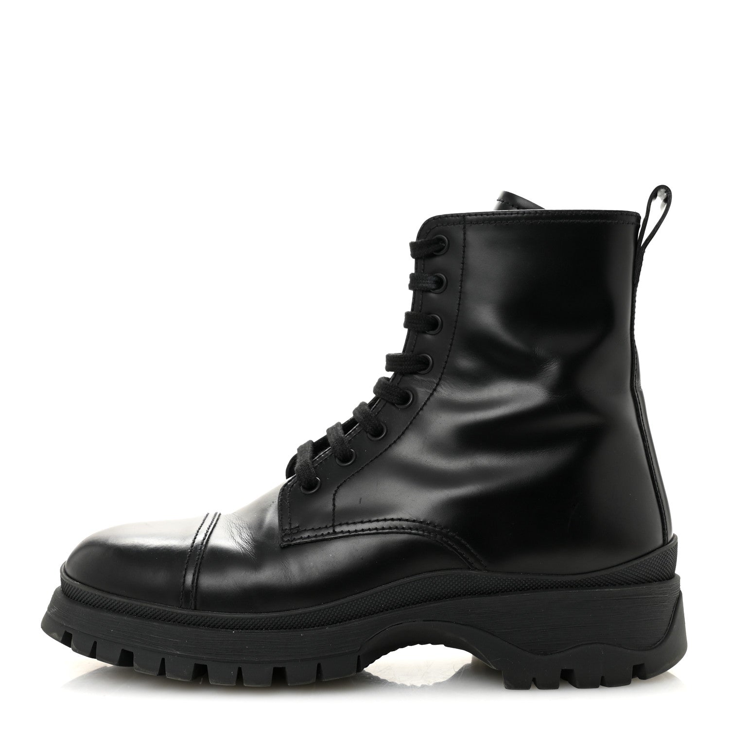 Spazzolato Chocolate 50mm Combat Boots 36.5 Black