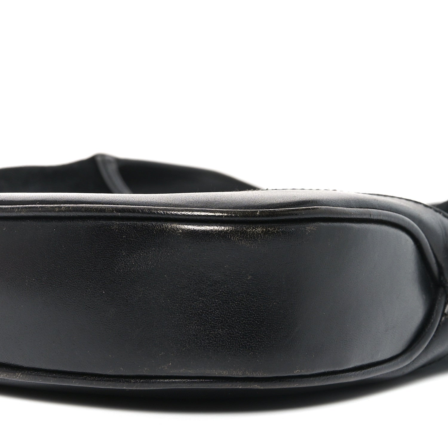 Suede Small Jackie O Hobo Black