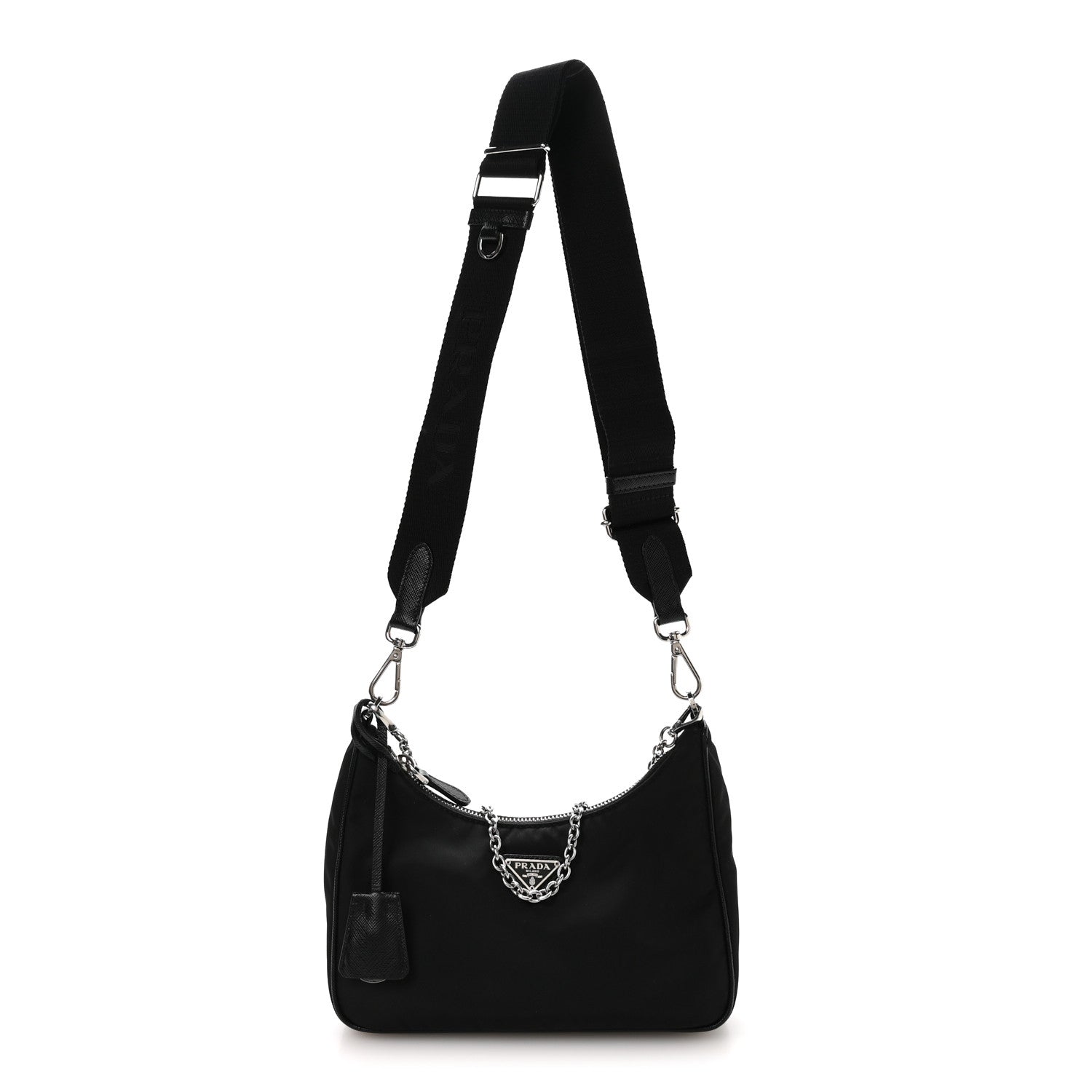 Nylon Re-Edition 2005 Shoulder Bag Black