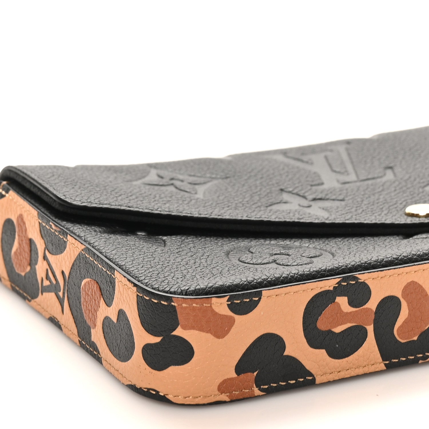 Empreinte Monogram Giant Wild At Heart Felicie Pochette Black