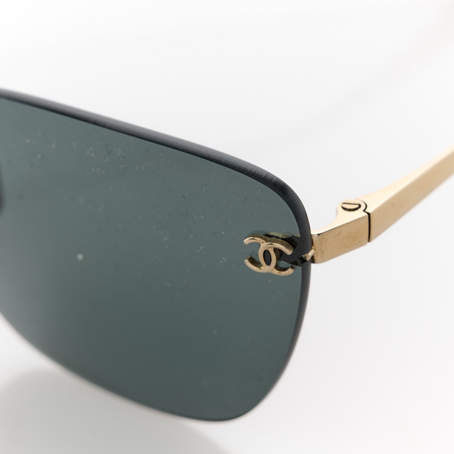 Titanium Cat Eye CC Sunglasses 4286-T Black