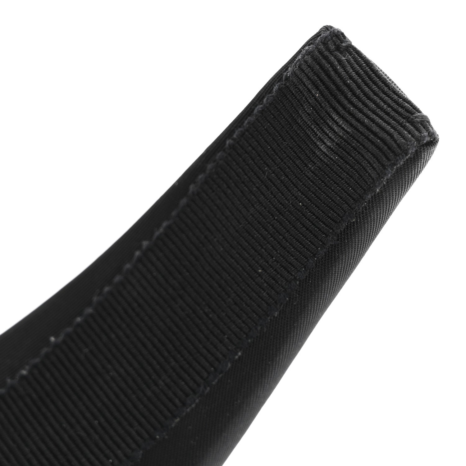 Re-Nylon Metal Triangle Logo Headband Black