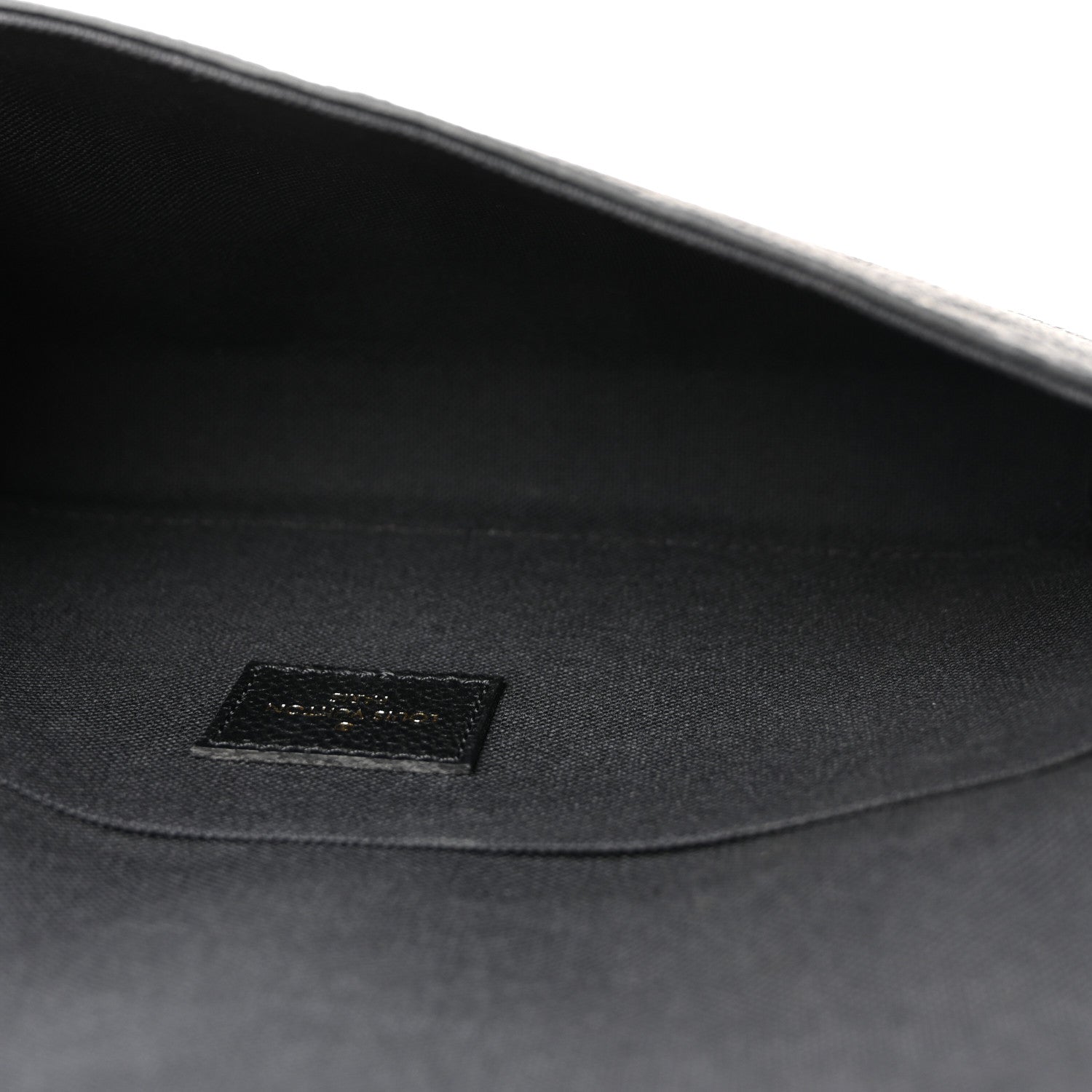 Empreinte Pochette Felicie Chain Wallet Black