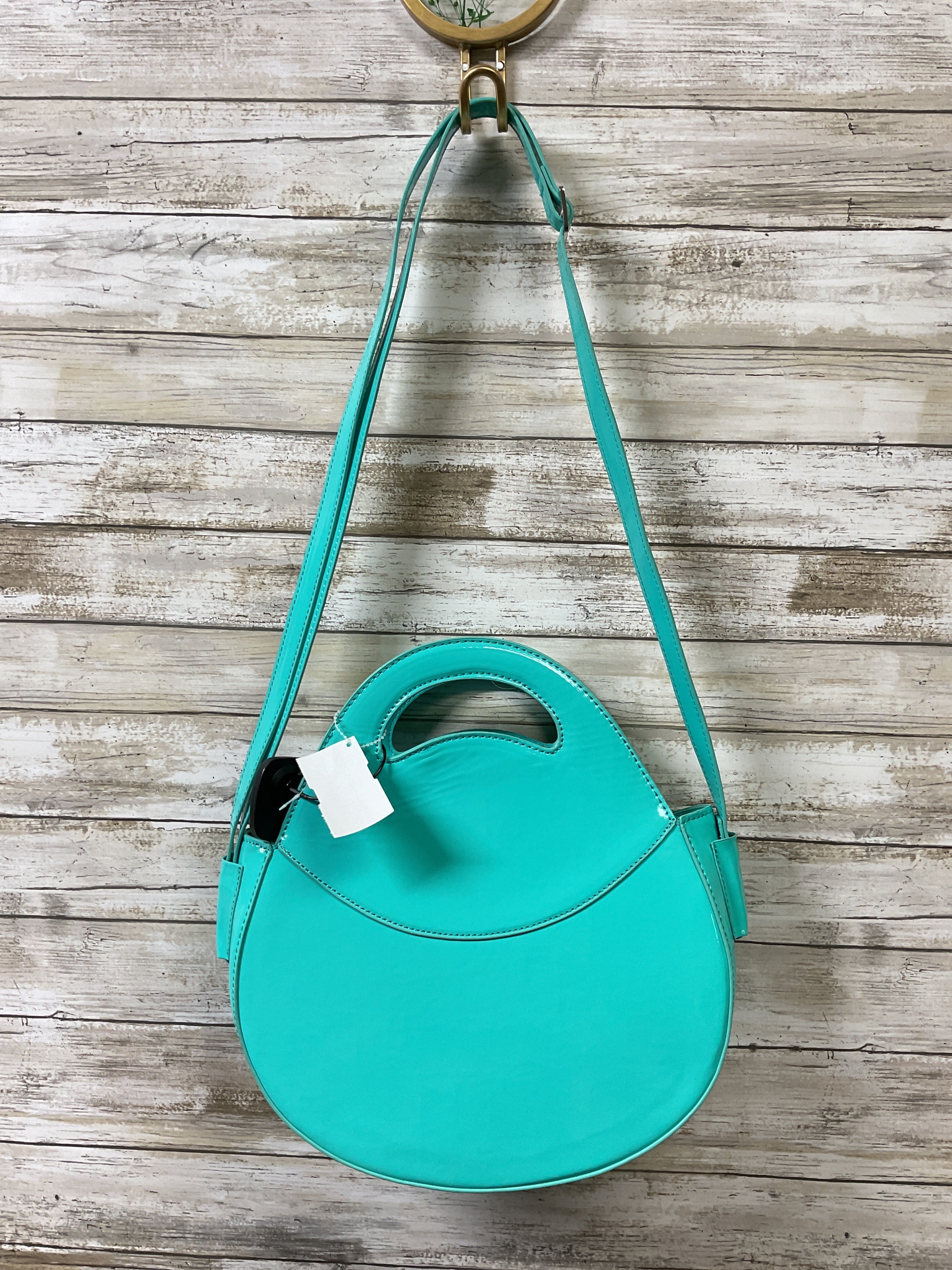 Handbag By Nordstrom In Teal, Size:Large