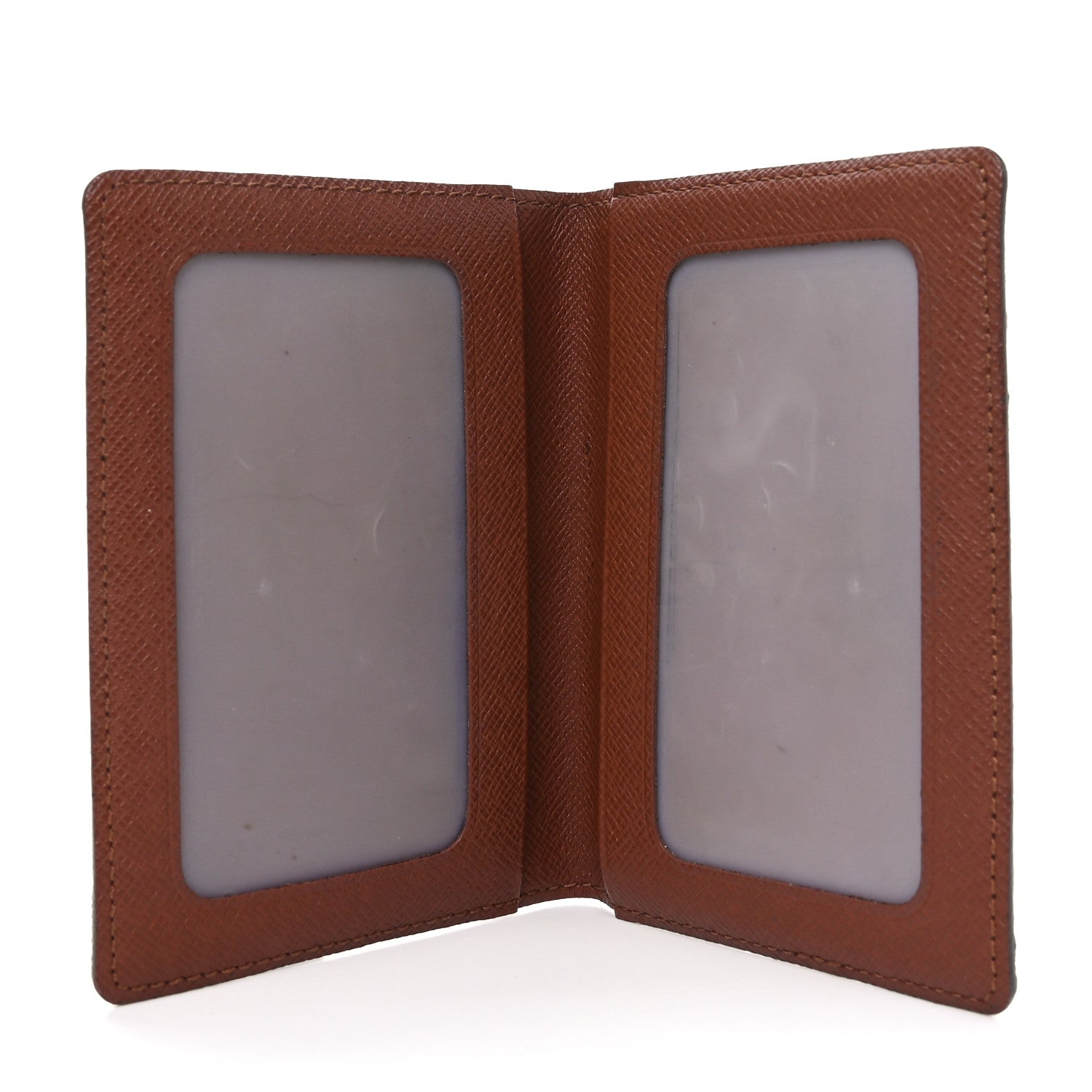 Monogram Porte 2 Cartes Vertical Card Holder