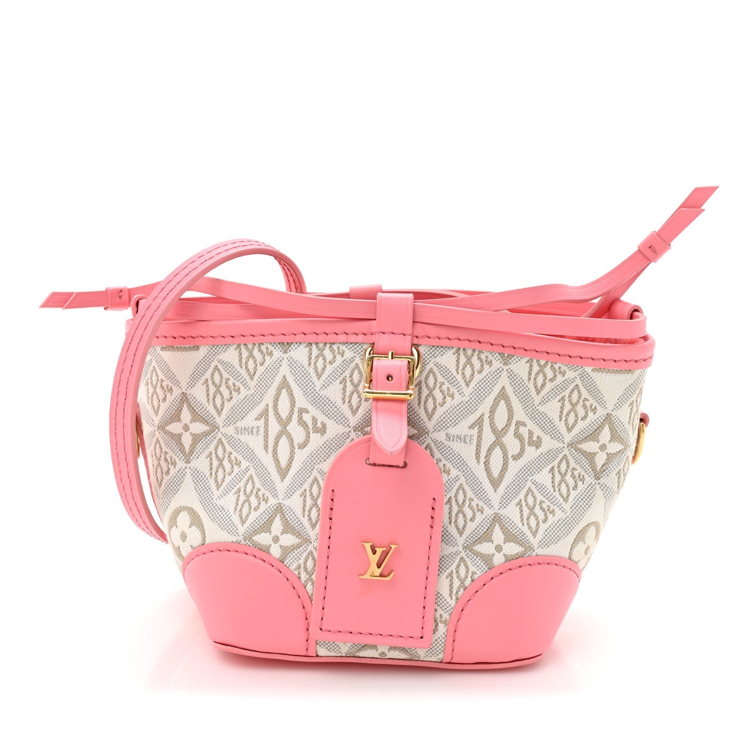 Jacquard Since 1854 Noe Purse Ecru Beige Pink