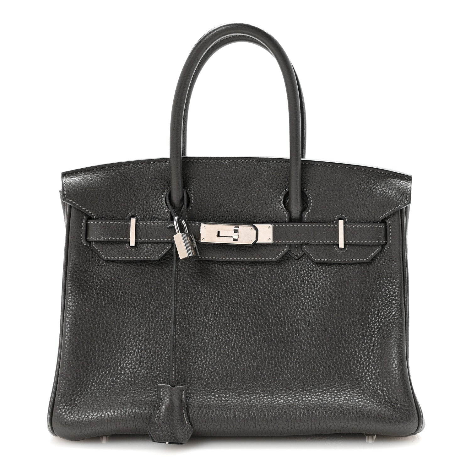 Taurillon Clemence Birkin 30 Graphite