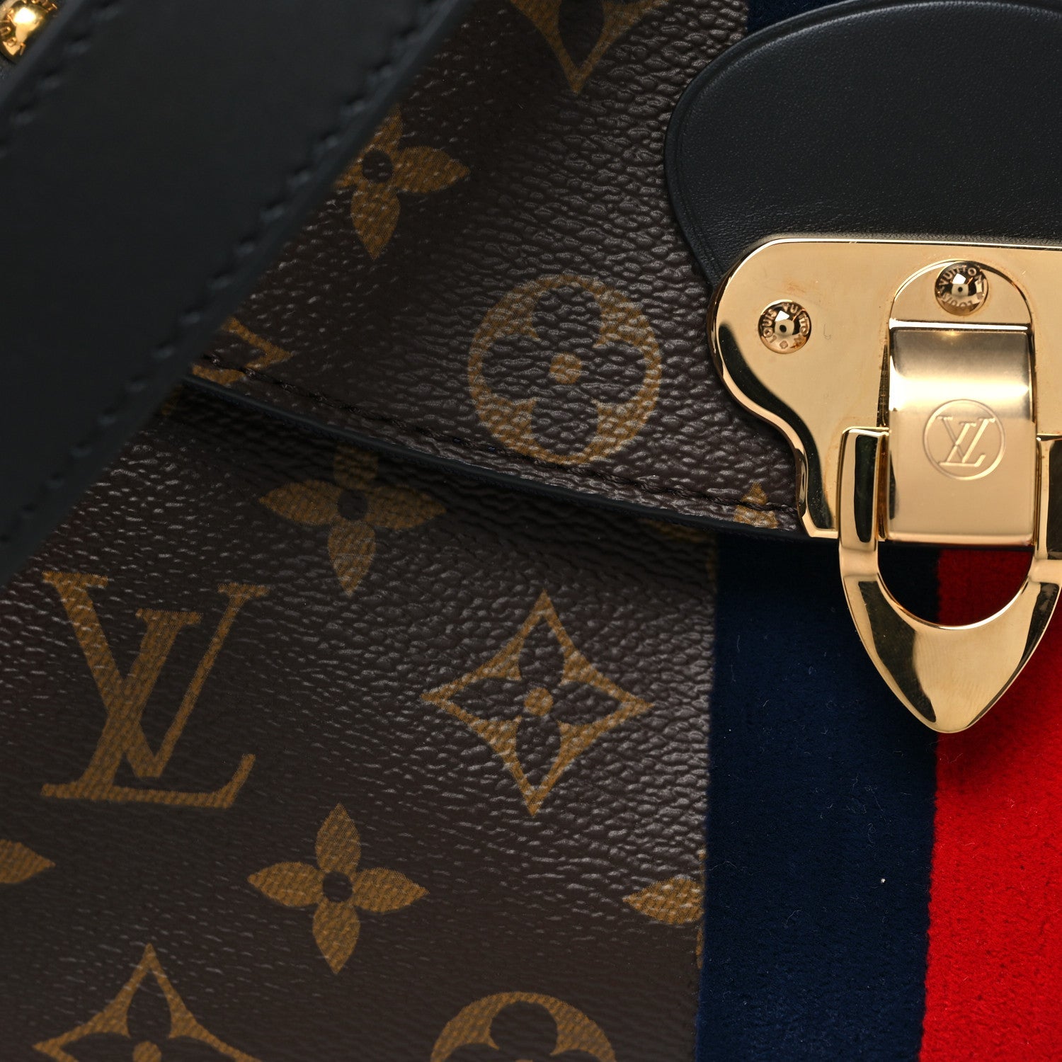 Monogram Georges BB Marine Cherry