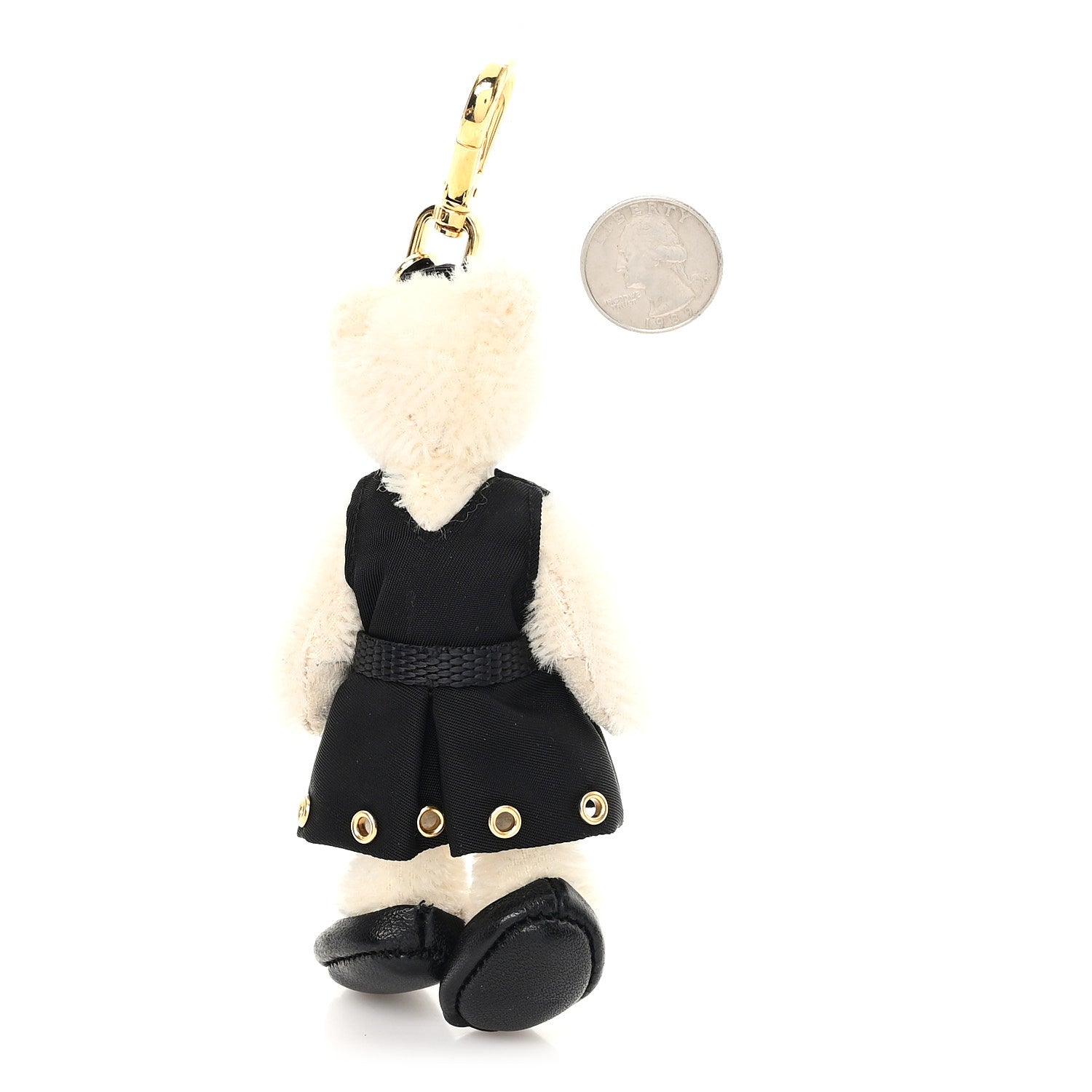 Marlene Teddy Bear Keychain Charm