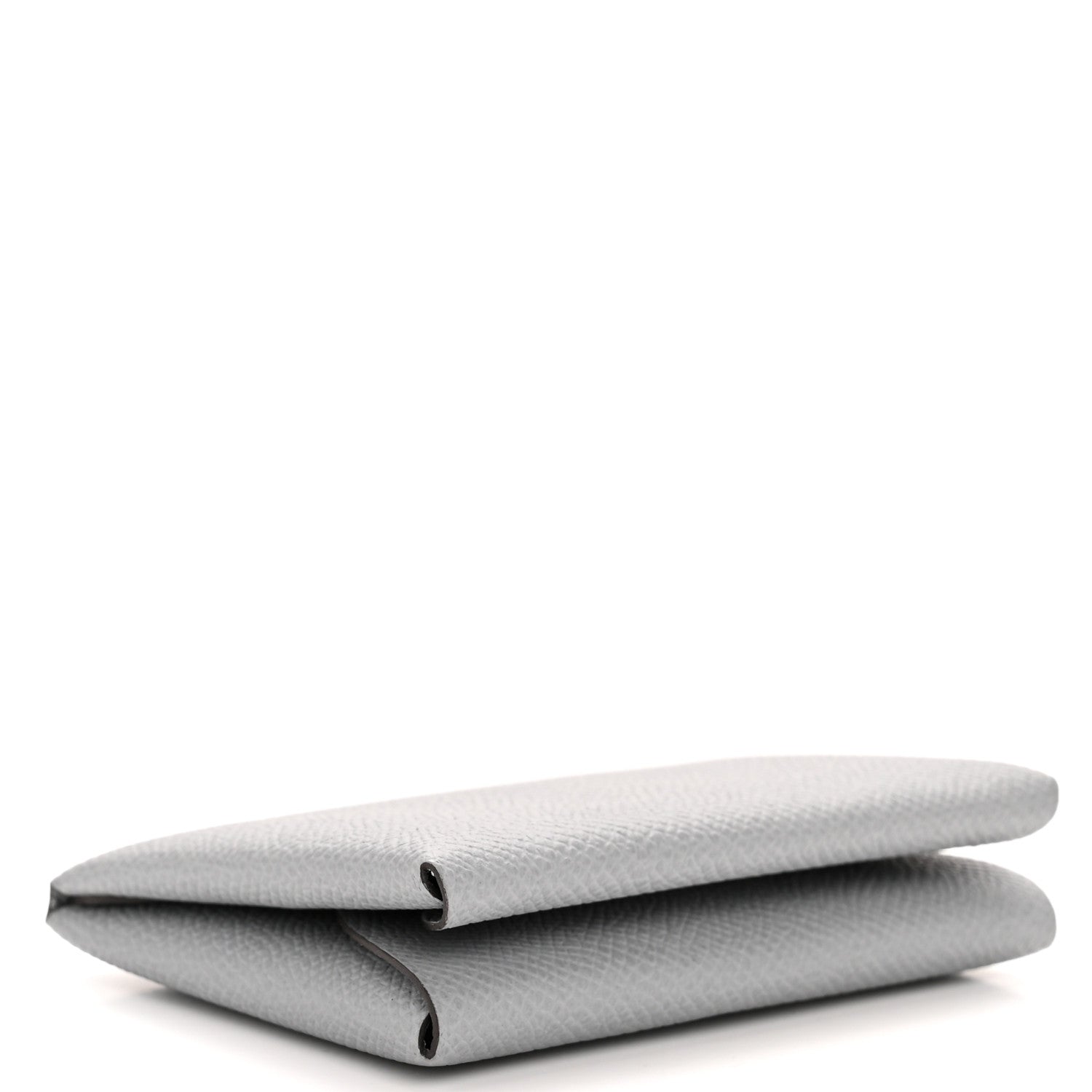 Epsom Calvi Duo Card Case Gris Pantin