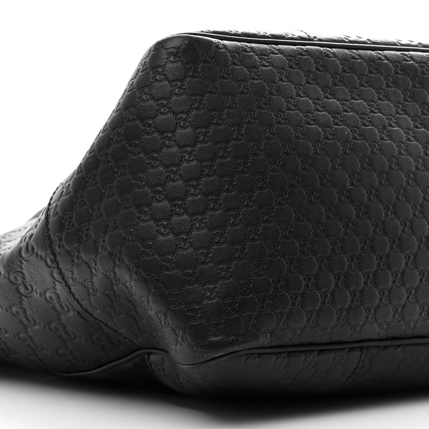 Guccissima Medium Bree Zippered Tote Black