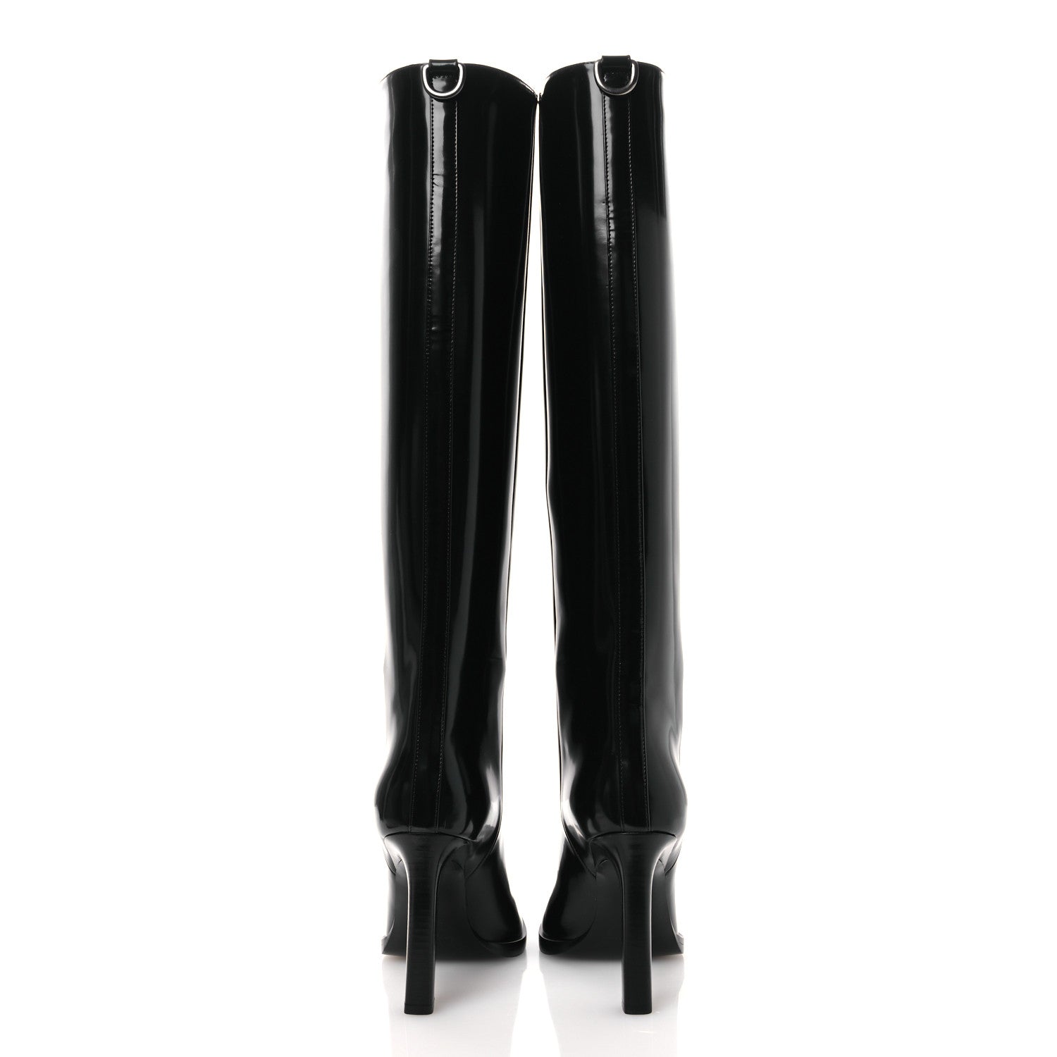 Vitello Marilyn Nina 95 Knee High Boots 38 Black