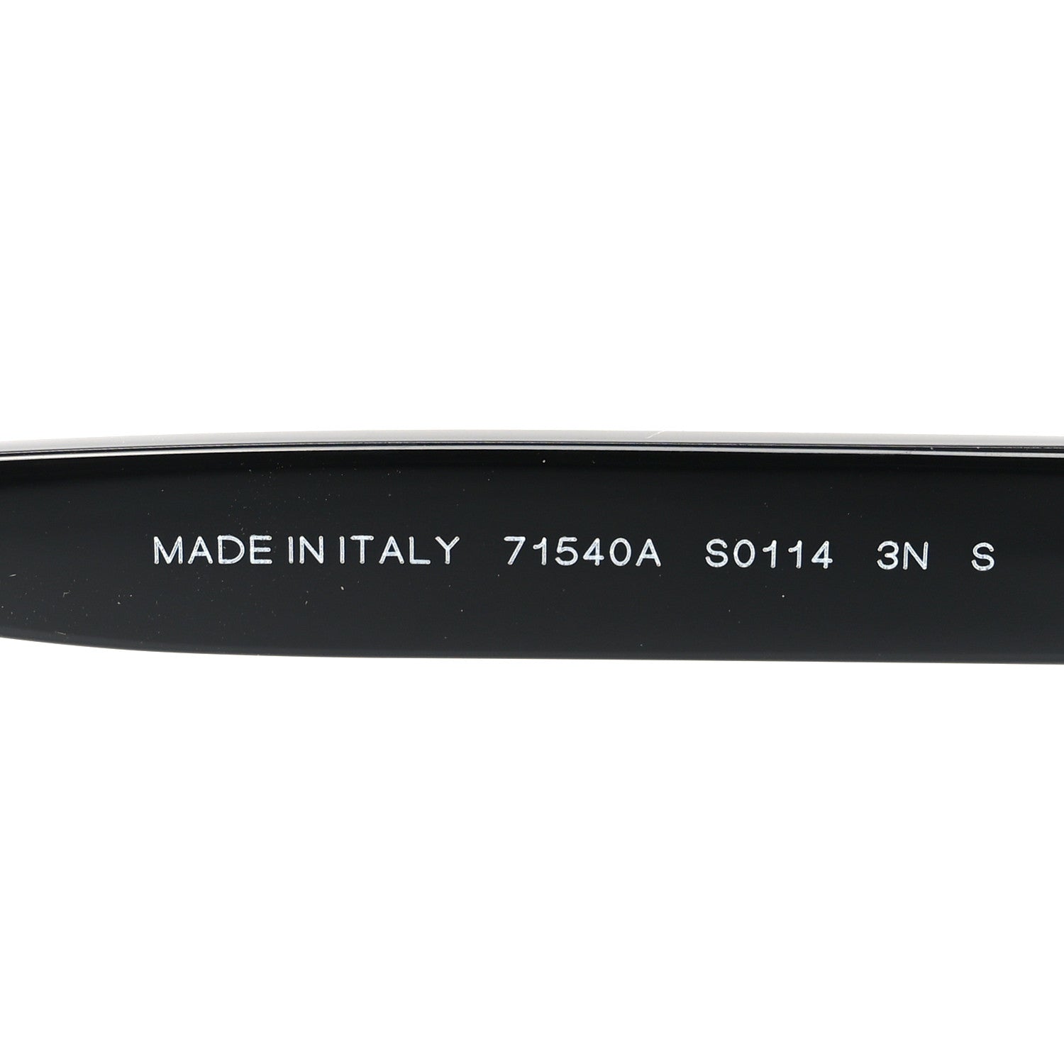 Acetate Shield 71540 Sunglasses Black