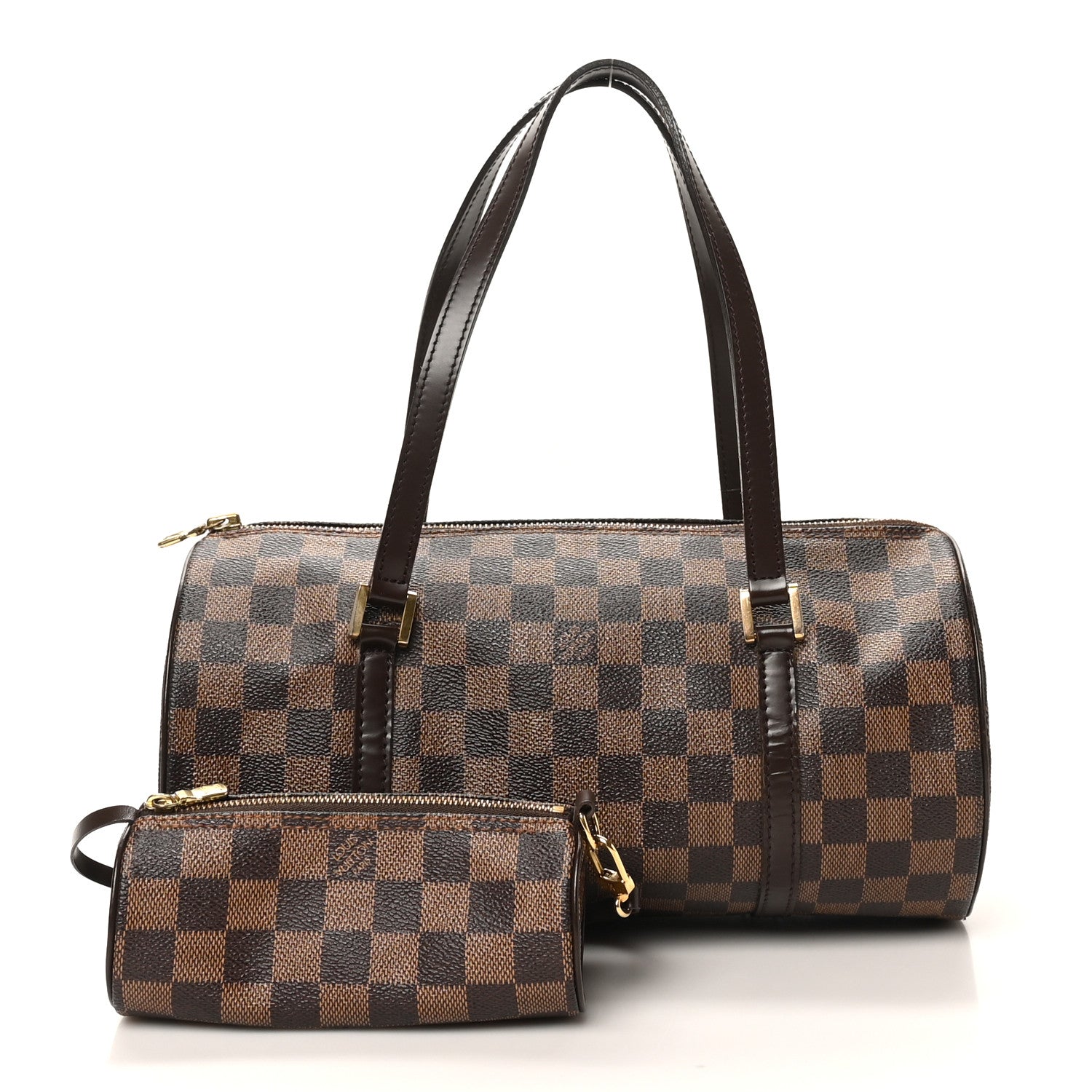 Damier Ebene Papillon 30 With Companion