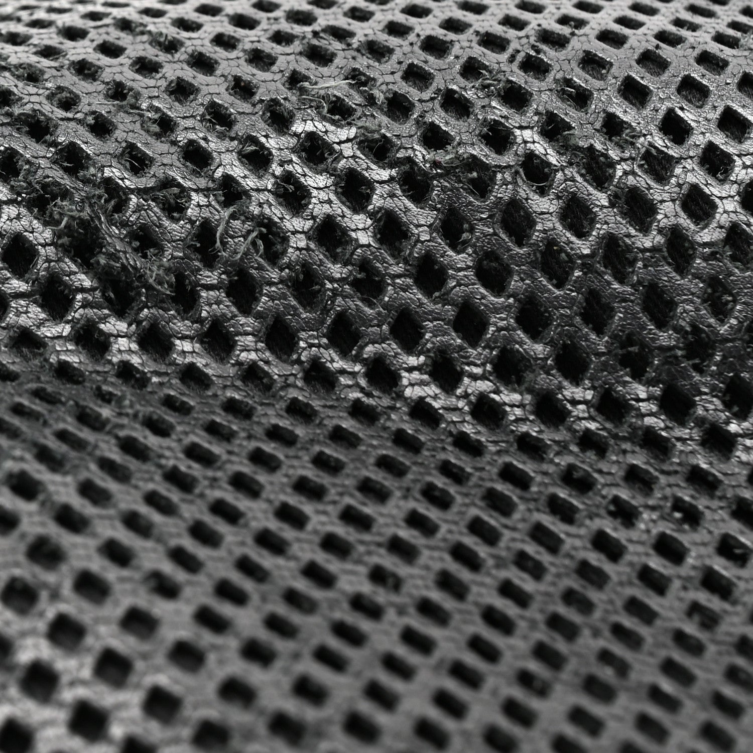 Calfskin Perforated Up In The Air Tote Black