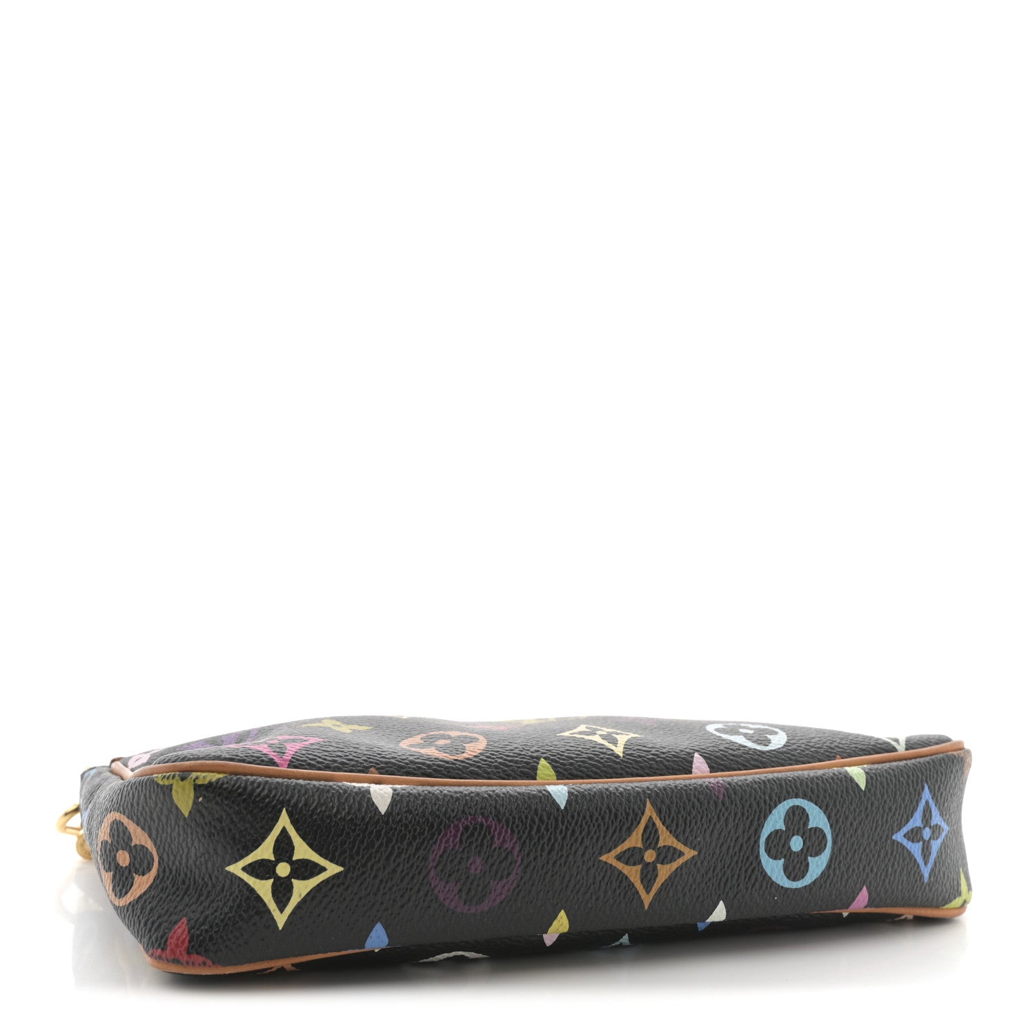 Monogram Multicolor Pochette Accessories Black