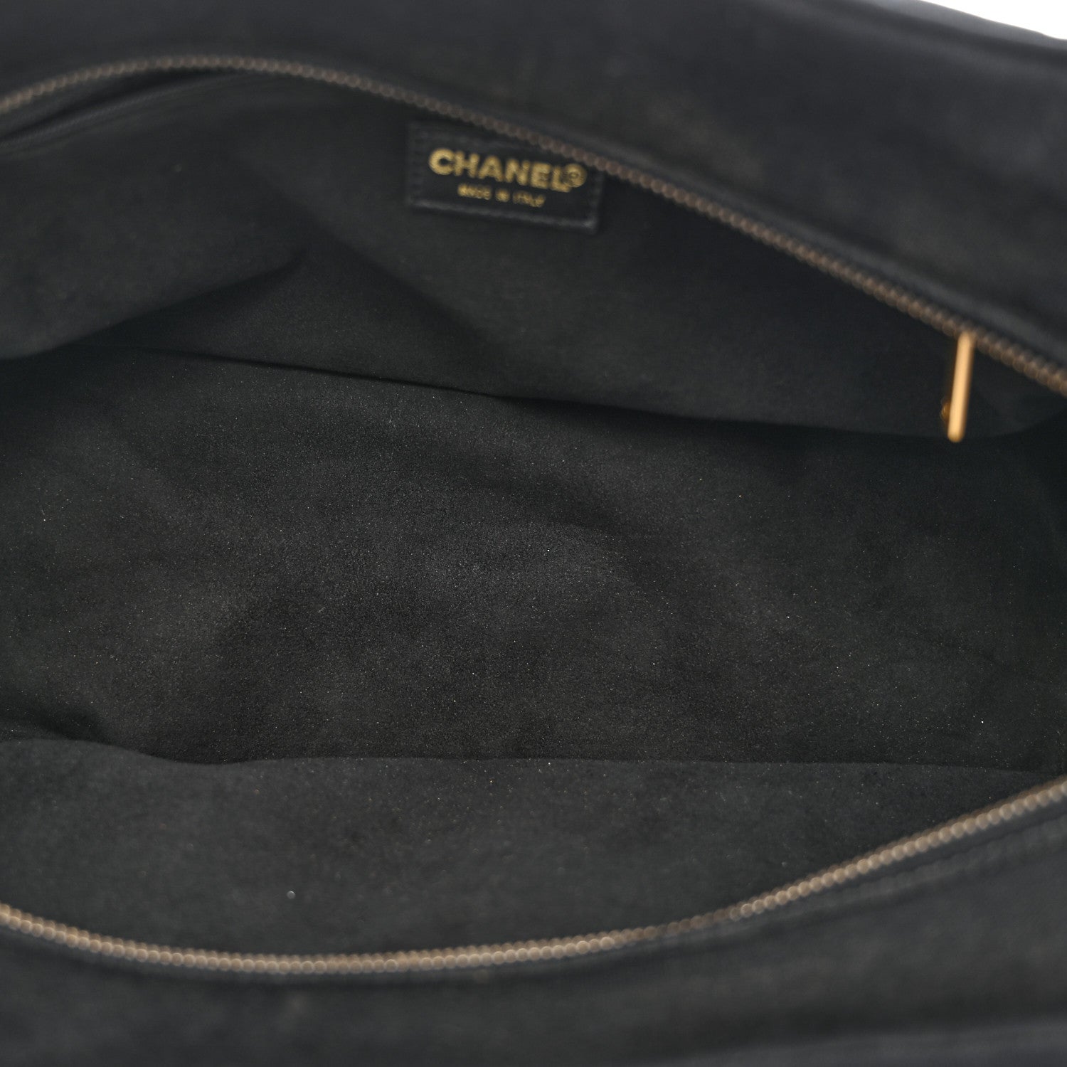Jersey Square Quilted Bowler Black