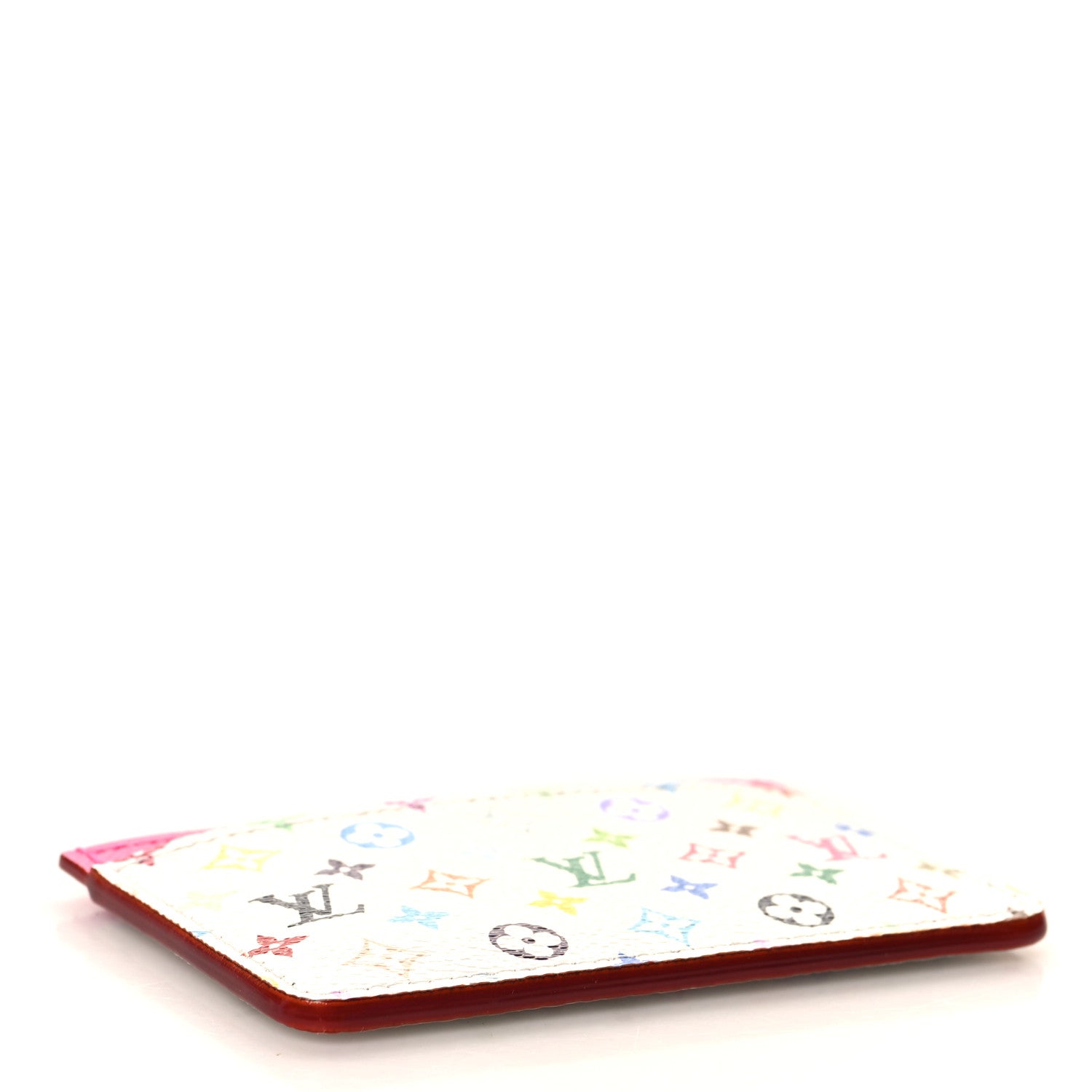 LV X TM Monogram Multicolor Card Holder Kawaii Pink