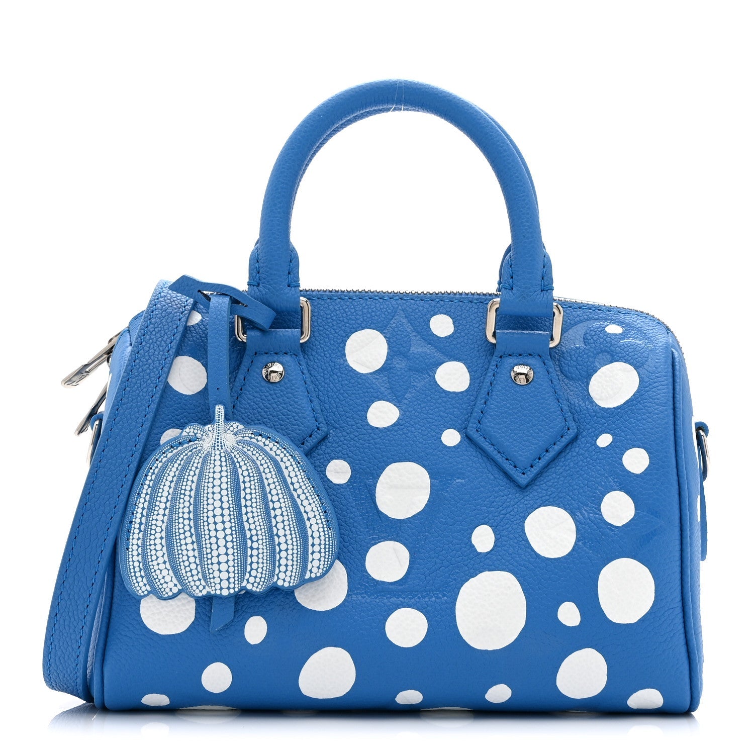 LV X YK Empreinte Speedy Bandouliere 20 Blue White