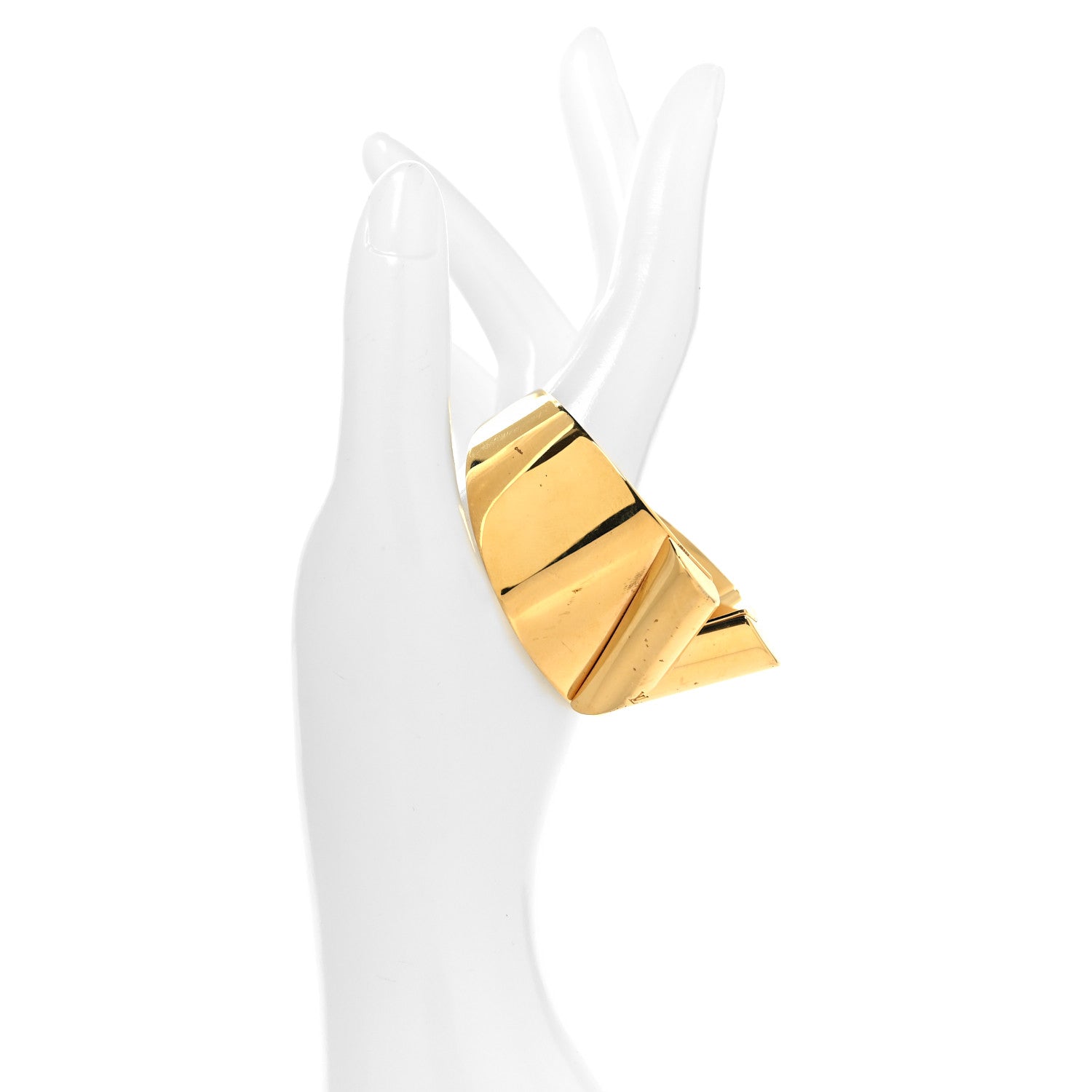 Essential V Cuff Bracelet Gold