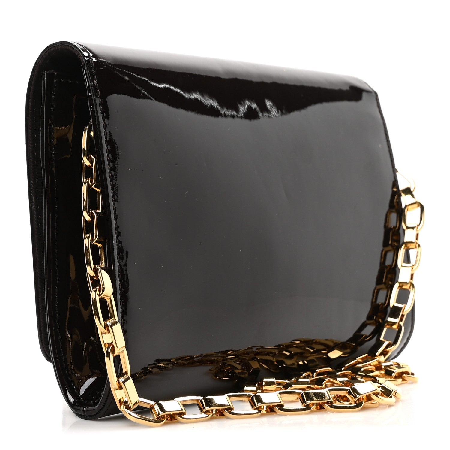 Patent Louise GM Chain Clutch Amarante