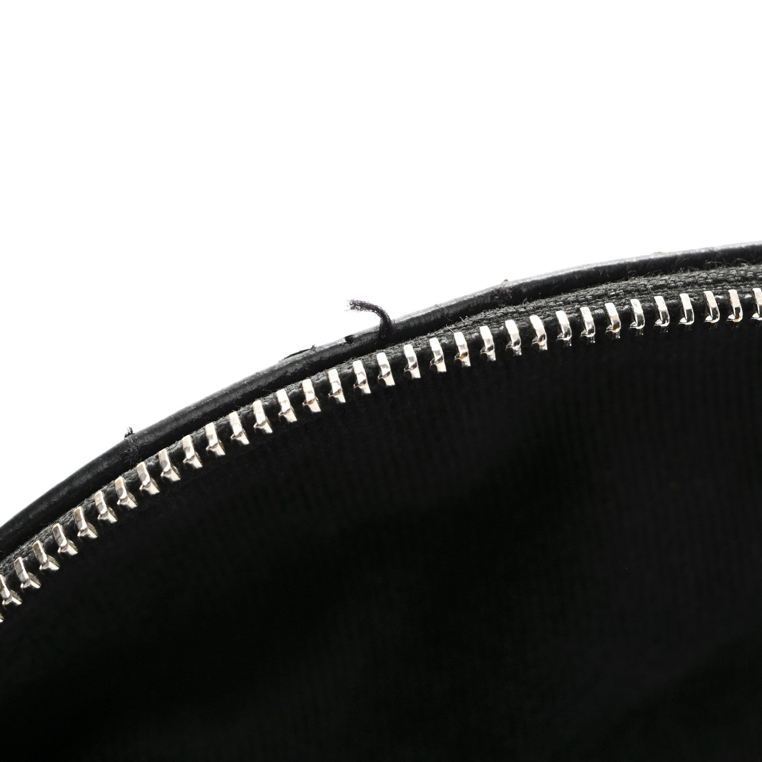 Grained Calfskin Quilted Waist Belt Bag Black