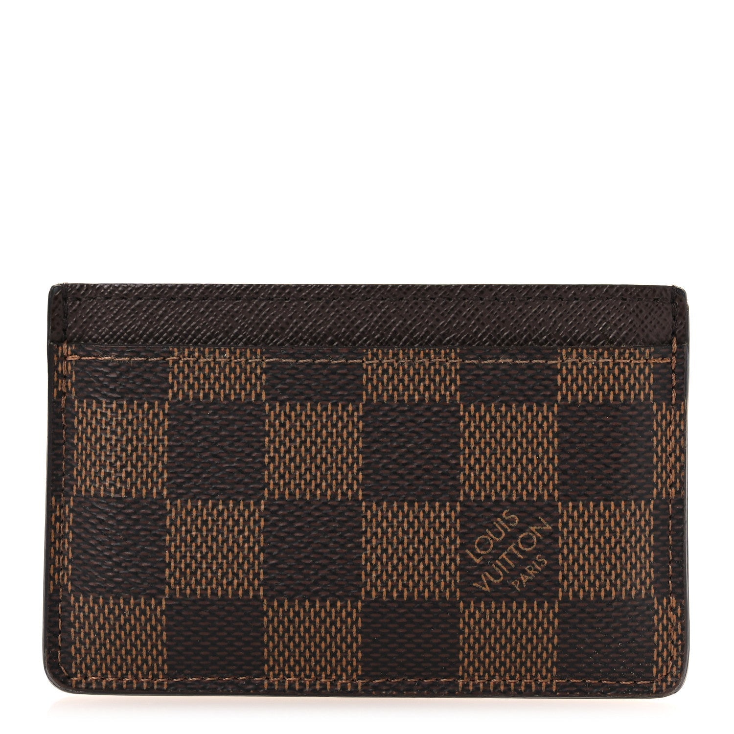 Damier Ebene Card Holder