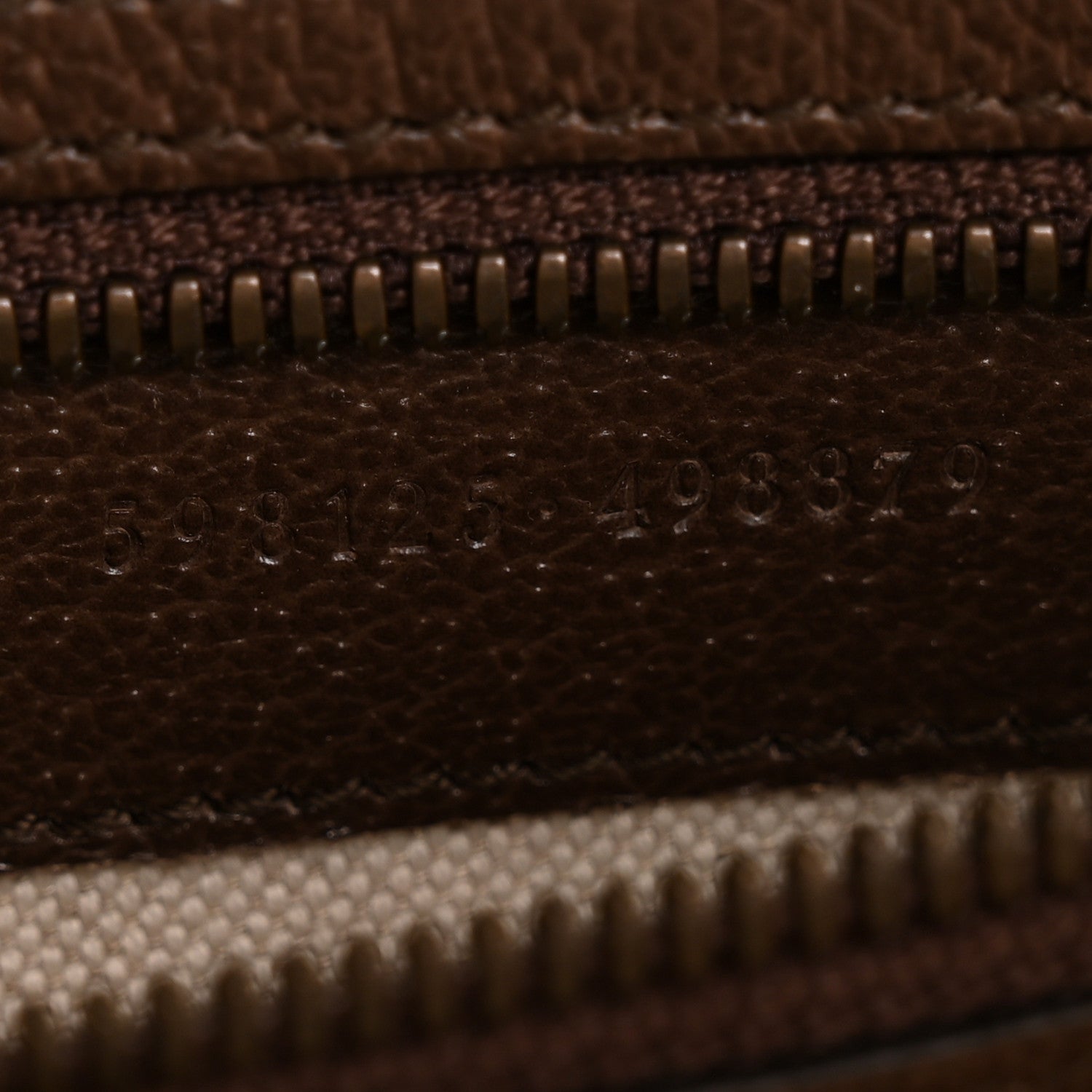 GG Supreme Monogram Web Small Ophidia Half Moon Hobo Brown