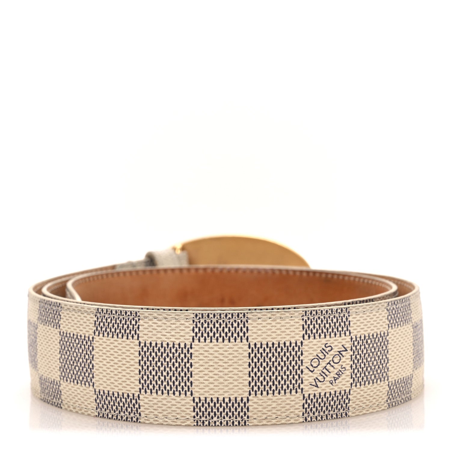 Damier Azur Voyage Belt  80 32 Azur
