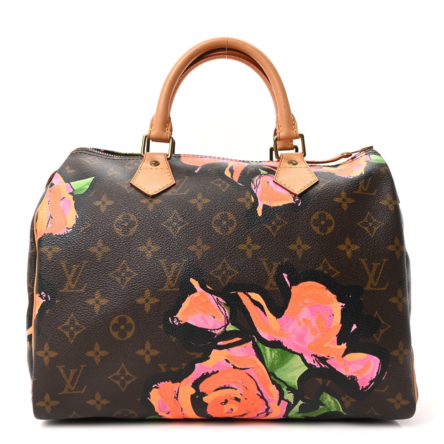 Monogram Roses Speedy 30