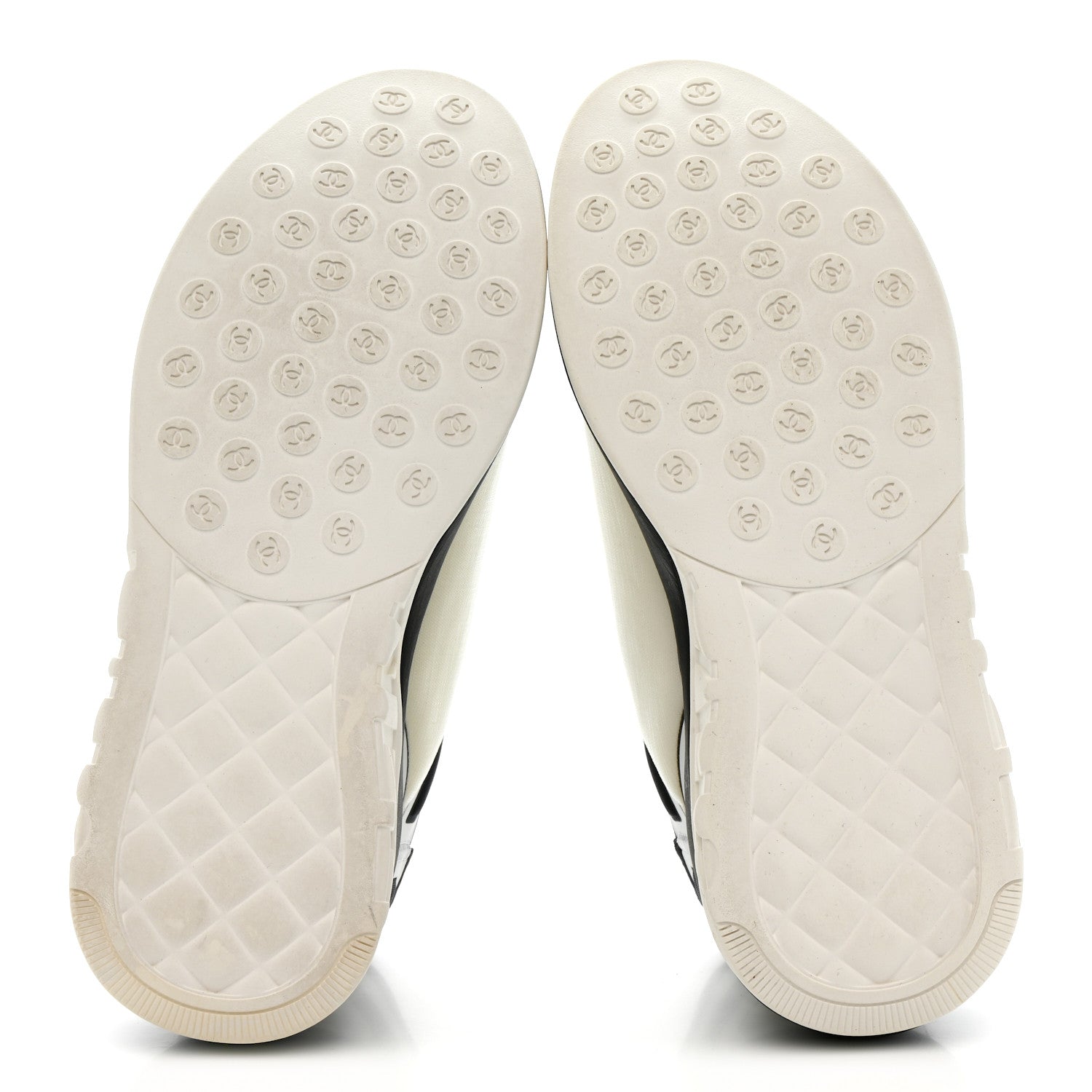 Lycra Womens CC Sneakers 39.5 White Black