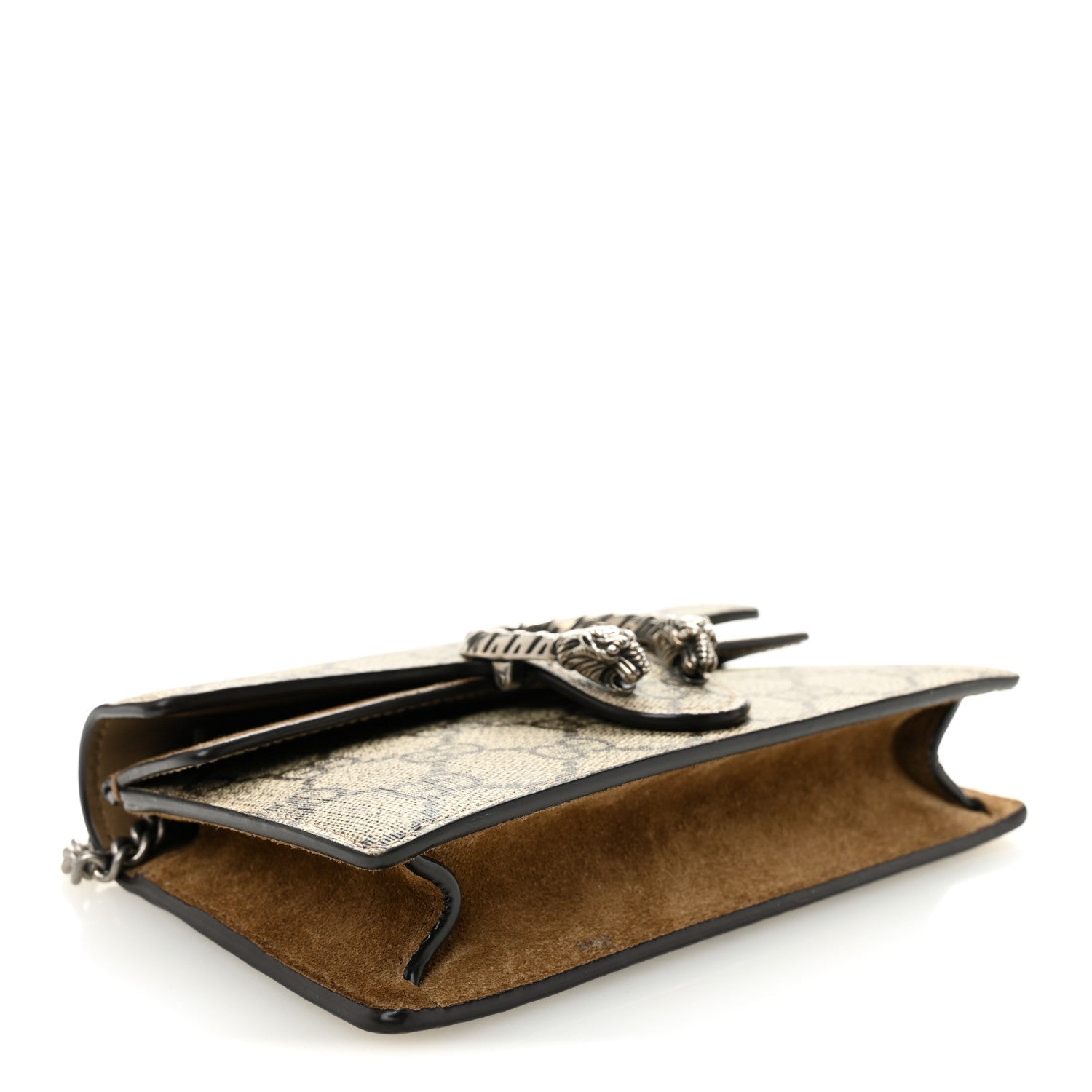 GG Supreme Monogram Super Mini Dionysus Shoulder Bag Taupe