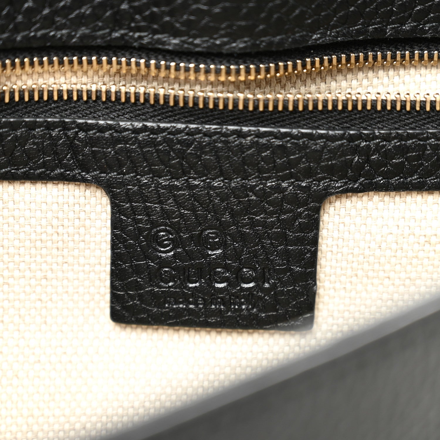 Pebbled Calfskin Medium Soho Flap Crossbody Black