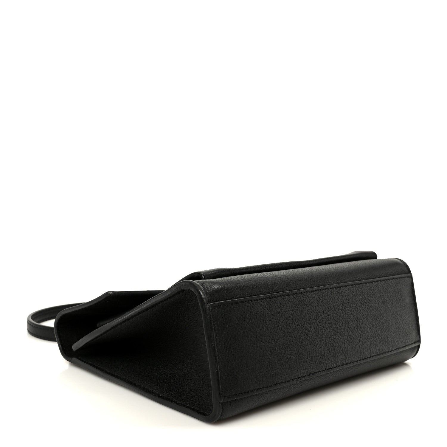 Soft Calfskin My Lockme Chain Bag BB Black