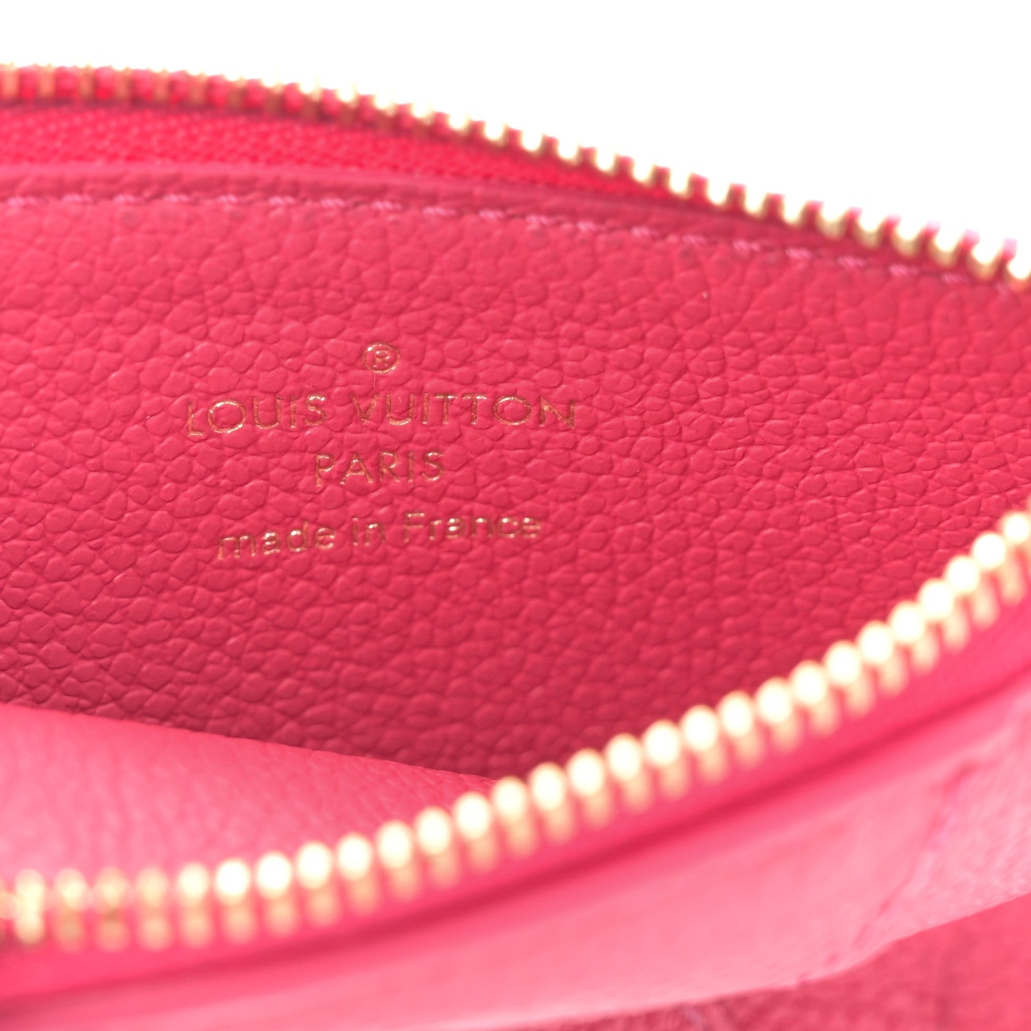 Empreinte Monogram Zipped Romy Card Holder Grenade