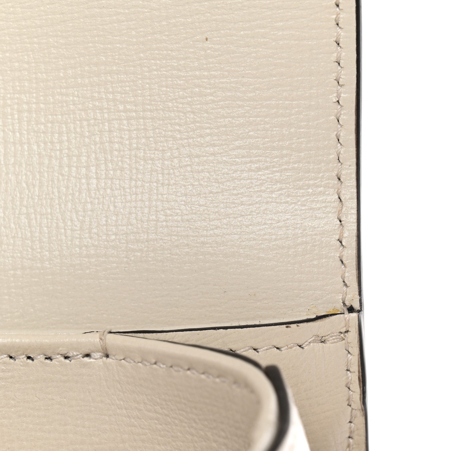 GG Supreme Monogram Horsebit 1955 Shoulder Bag Beige Mystic White
