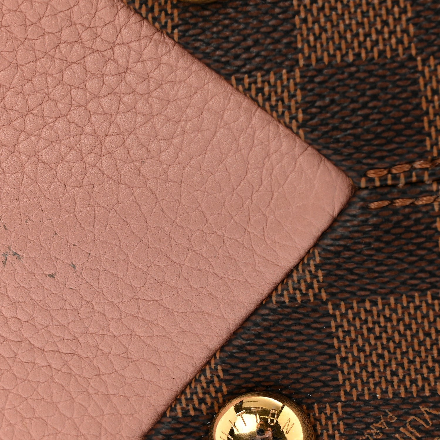 Damier Ebene Cuir Taurillon Brittany Magnolia