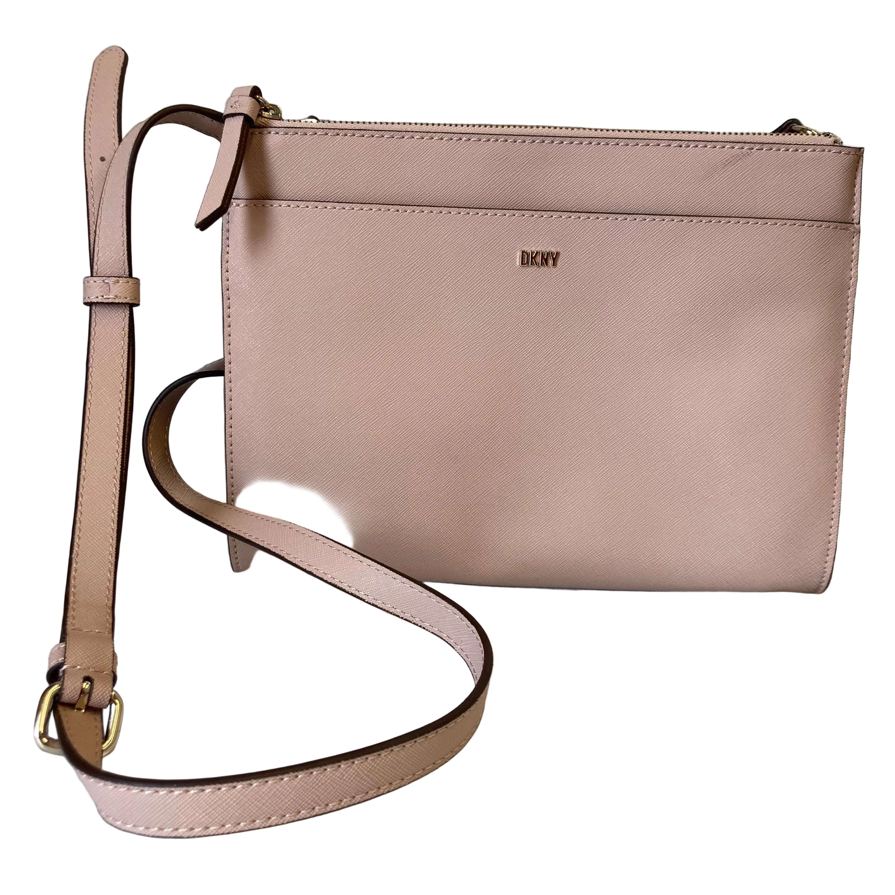 Handbag By Dkny In Pink, Size:Small