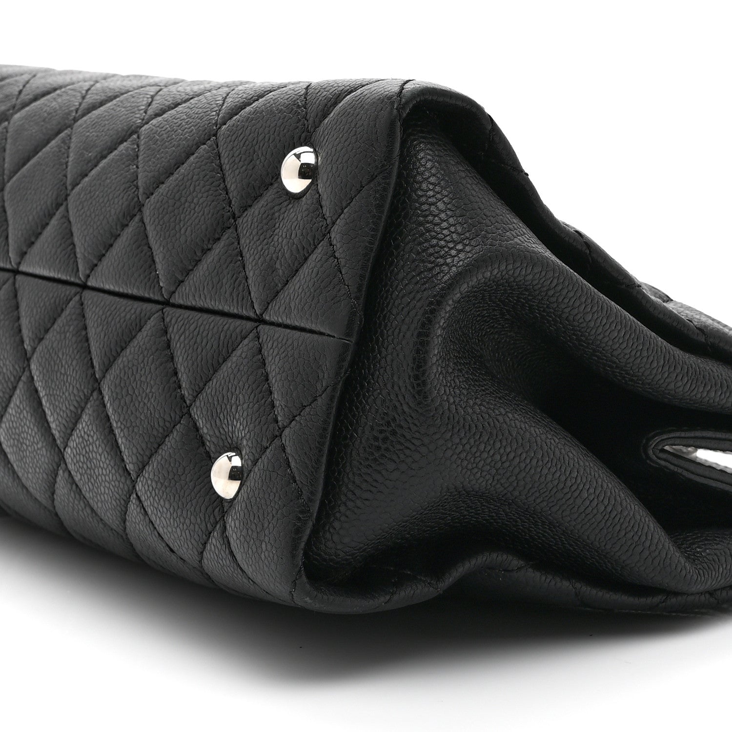 Caviar Quilted CC Timeless Soft Tote Black