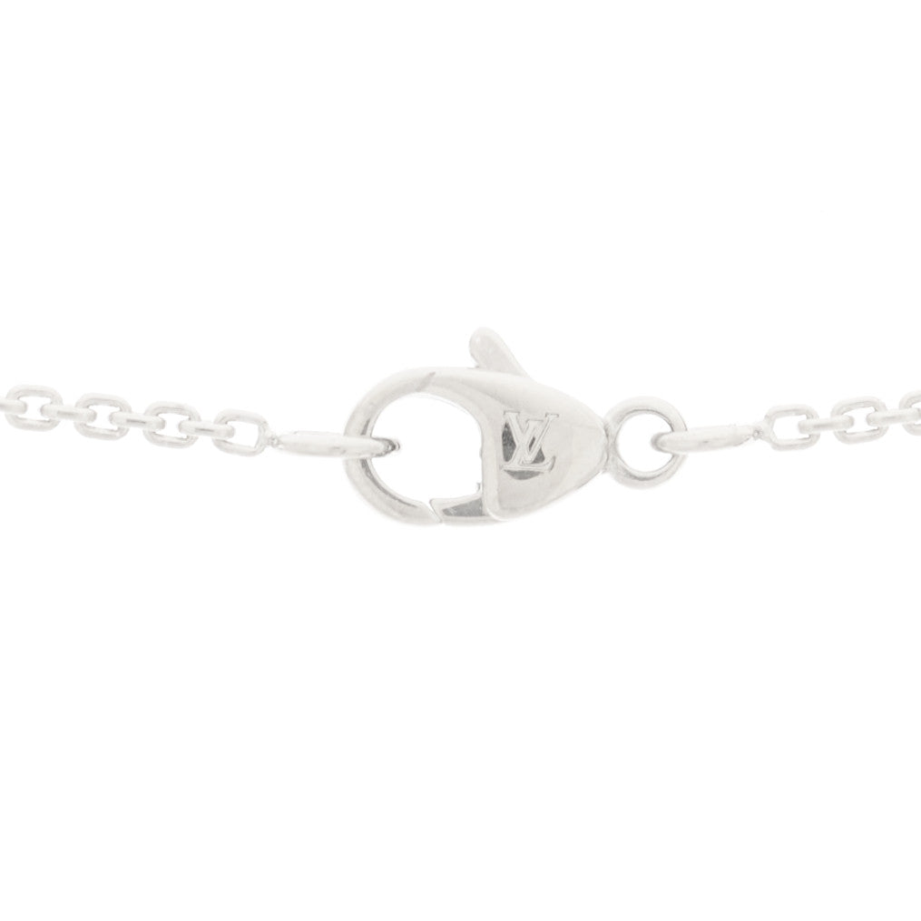 18K White Gold Diamond Idylle Blossom Pendant Necklace